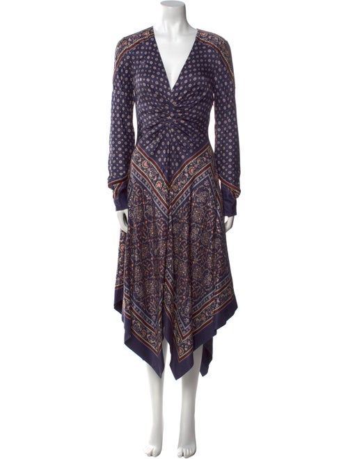 Jonathan Simkhai Paisley Print Long Dress