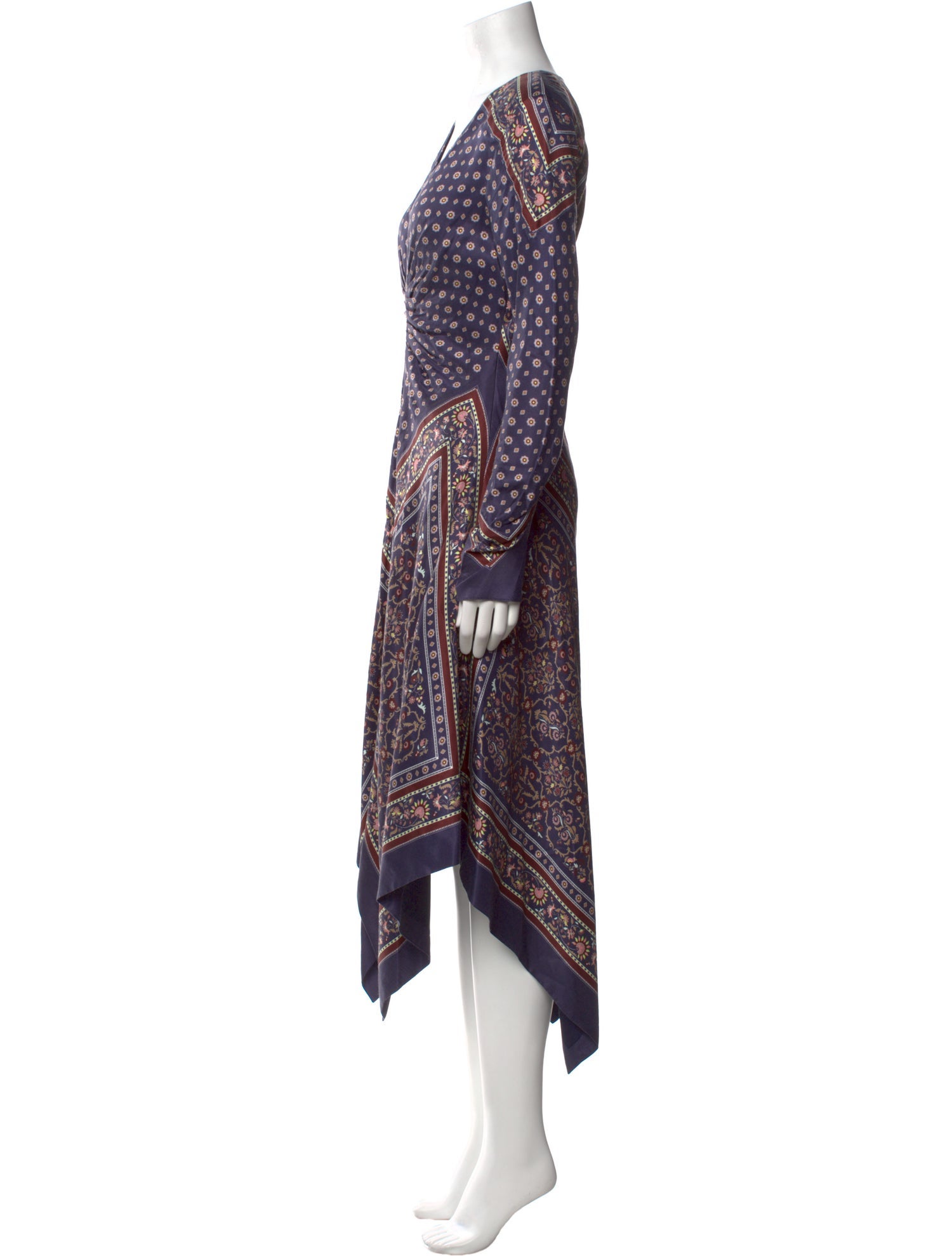 Jonathan Simkhai Paisley Print Long Dress