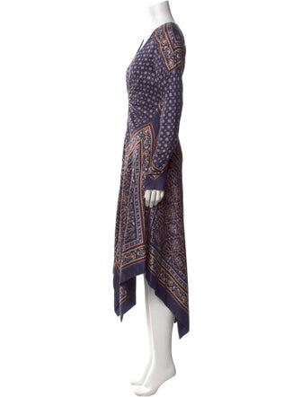 Jonathan Simkhai Paisley Print Long Dress