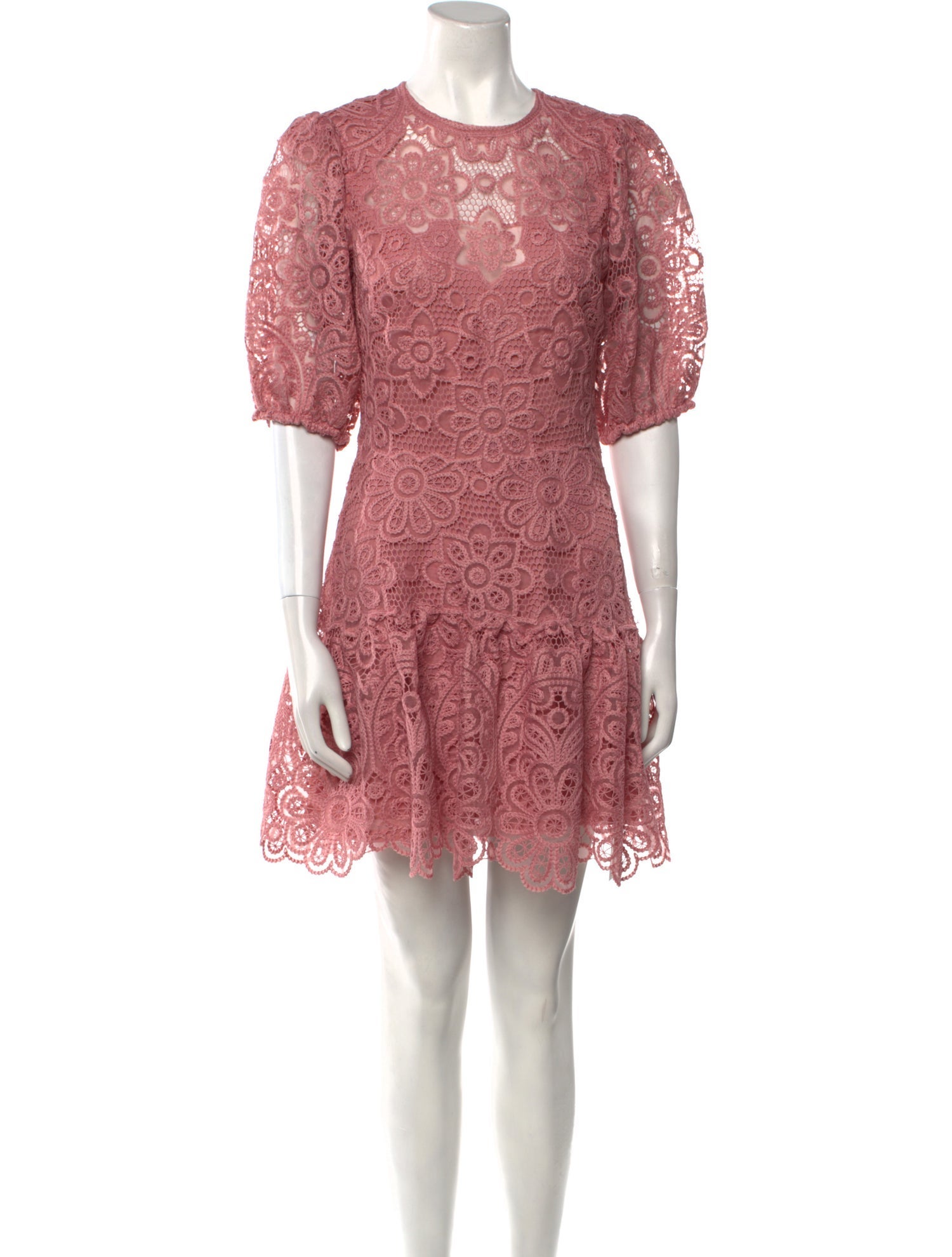 Jonathan Simkhai Lace Pattern Mini Dress w/ Tags