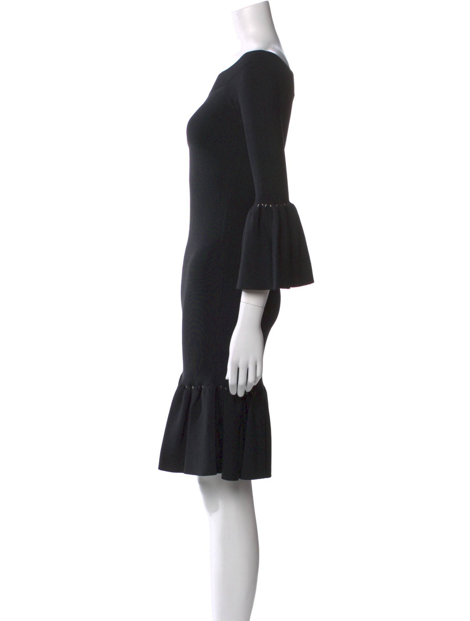 Jonathan Simkhai Bateau Neckline Mini Dress