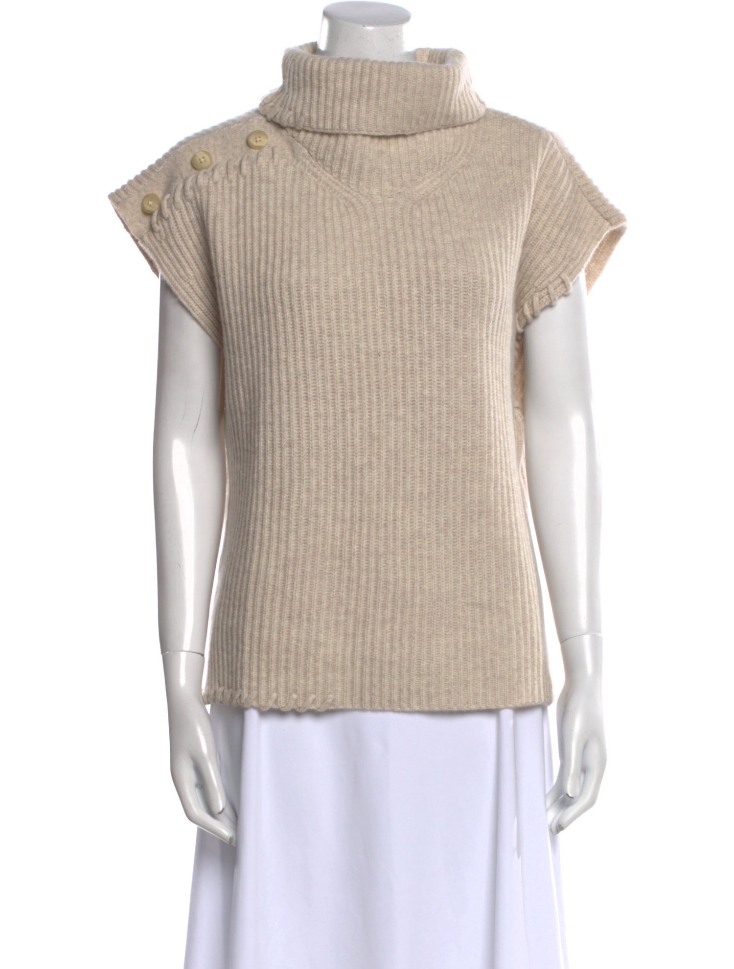 Jonathan Simkhai Cashmere Turtleneck Sweater