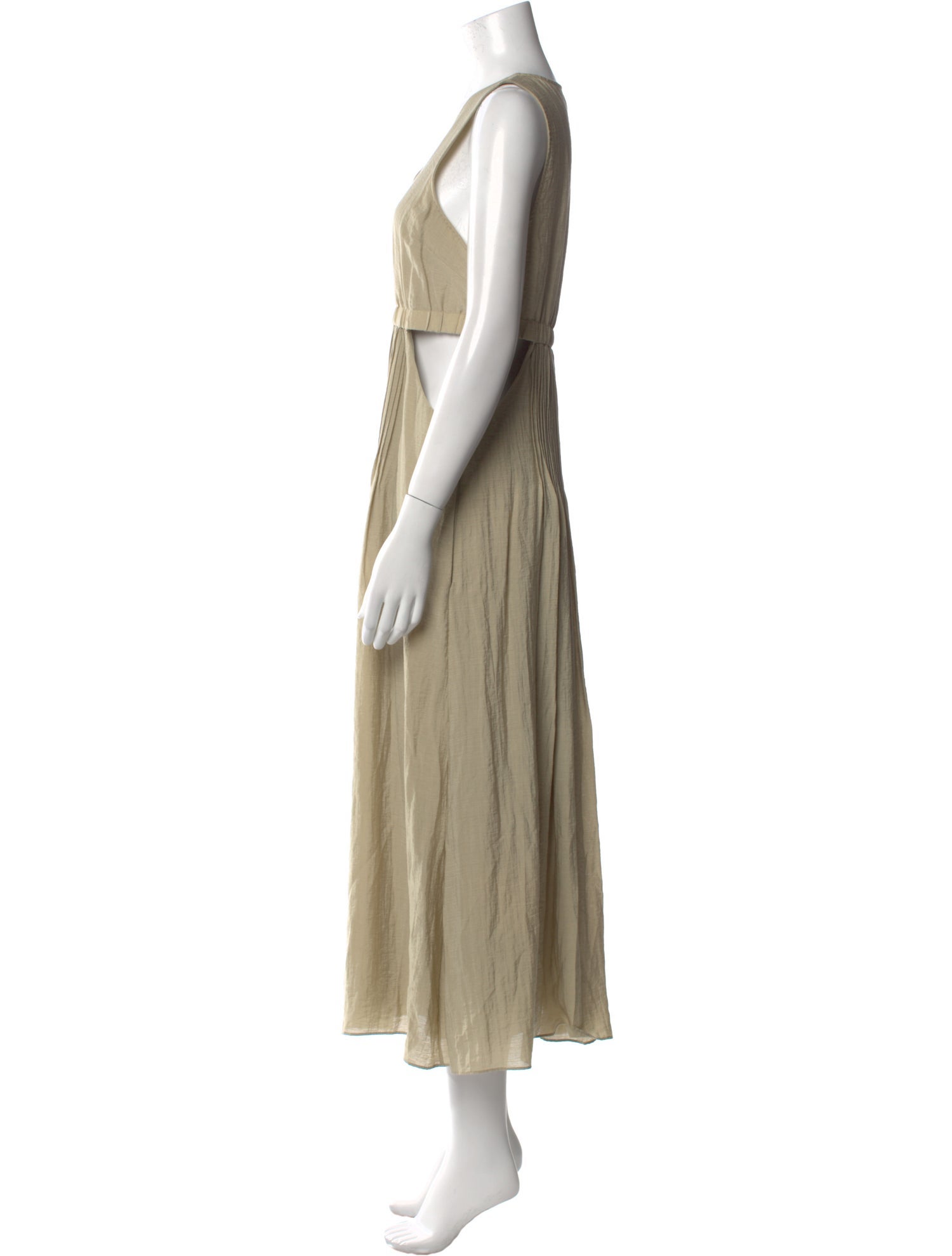 Jonathan Simkhai V-Neck Long Dress