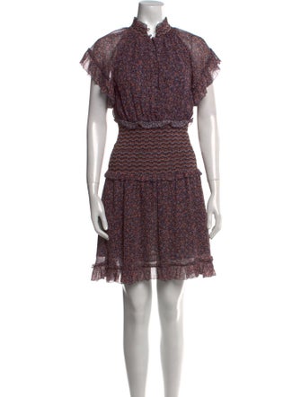 Jonathan Simkhai Floral Print Mini Dress