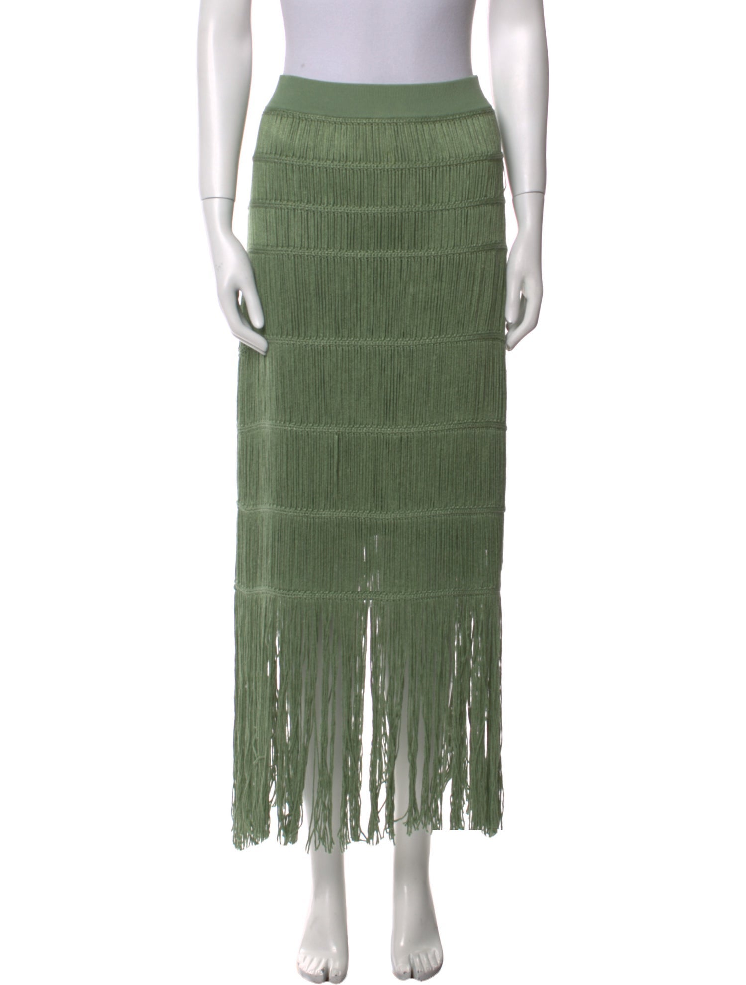 Jonathan Simkhai Lace Pattern Knee-Length Skirt