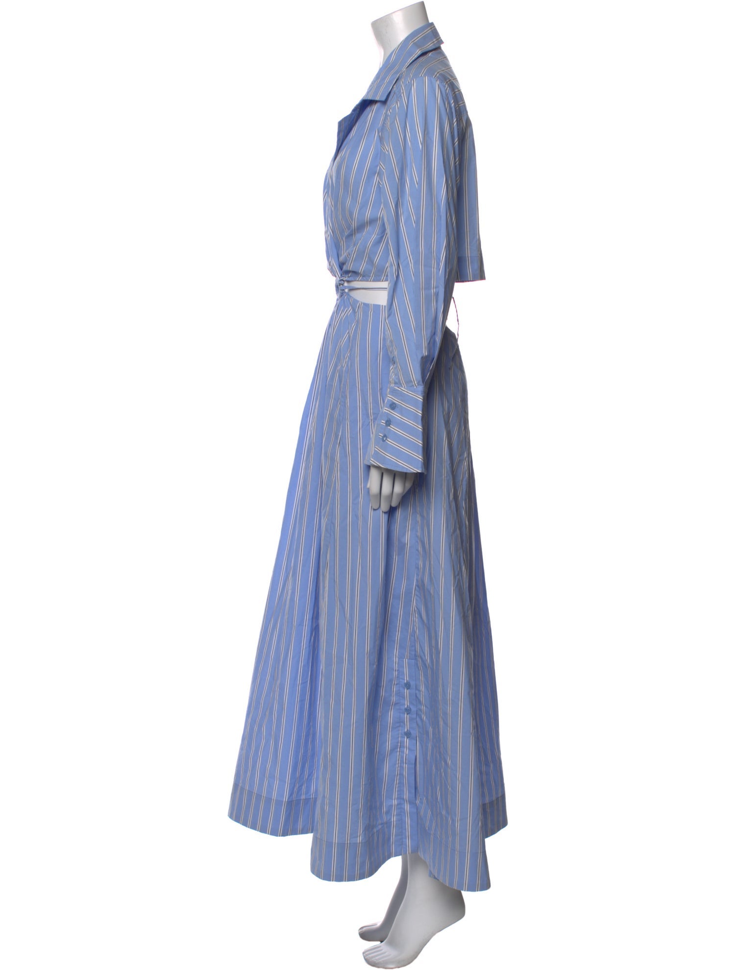 Jonathan Simkhai Striped Long Dress