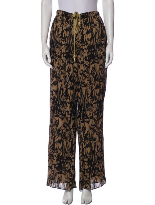 Jonathan Simkhai Printed Wide Leg Pants
