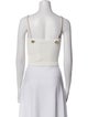 Jonathan Simkhai Square Neckline Sleeveless Crop Top
