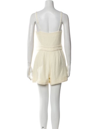 Jonathan Simkhai Square Neckline Romper