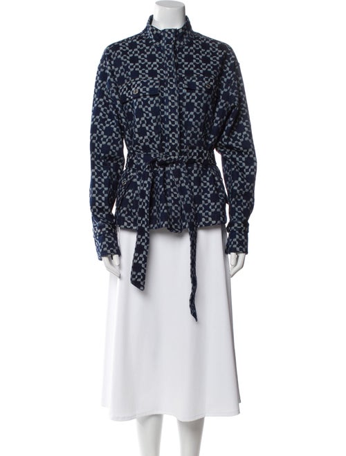 Jonathan Simkhai Tweed Pattern Jacket