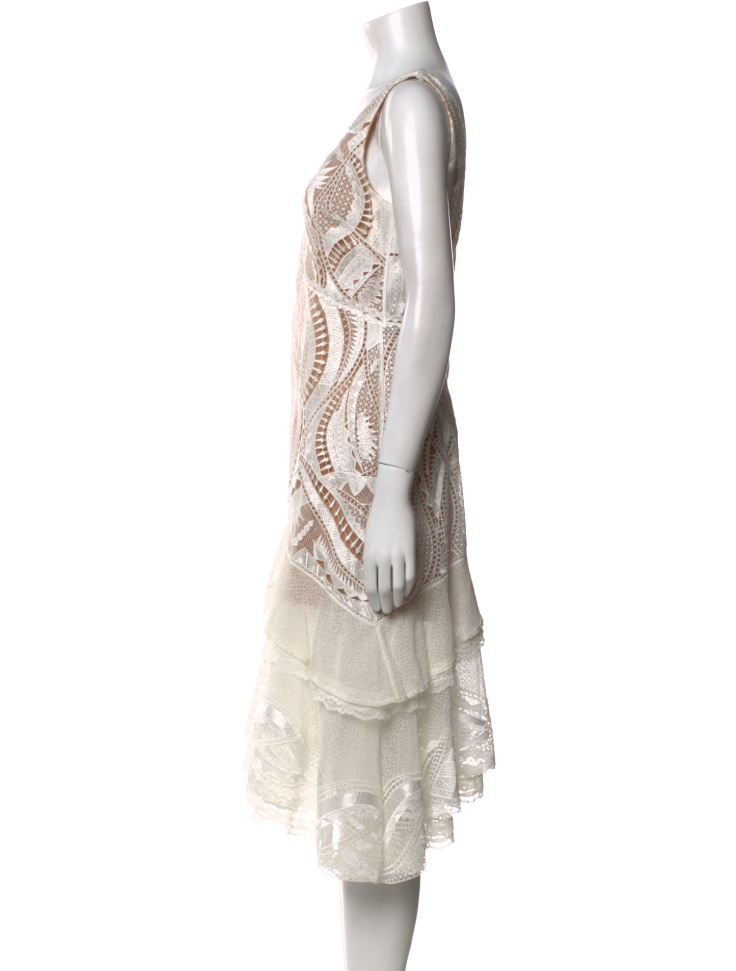 Jonathan Simkhai Lace Midi Length Dress