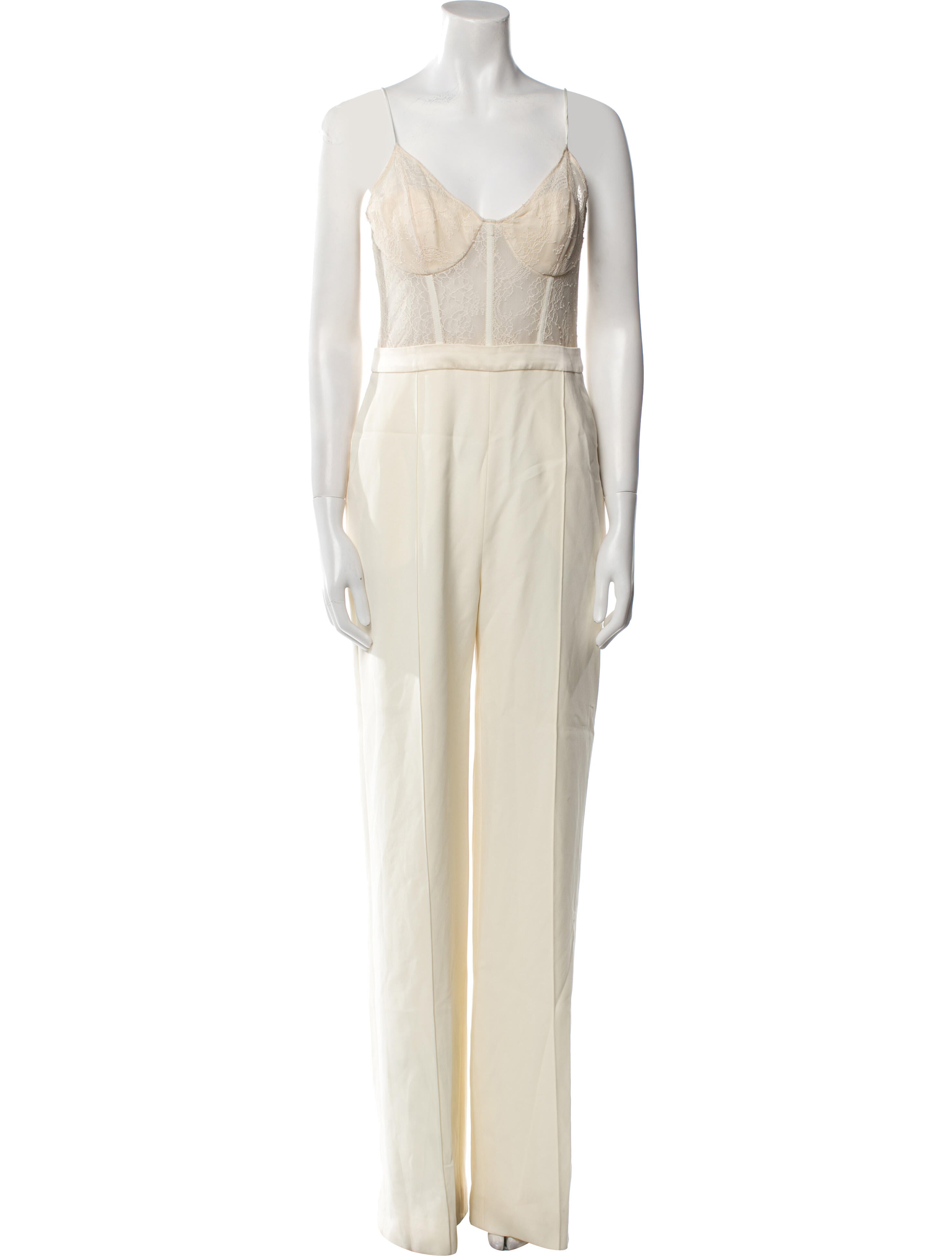 Jonathan Simkhai Nylon V-Neck Jumpsuit