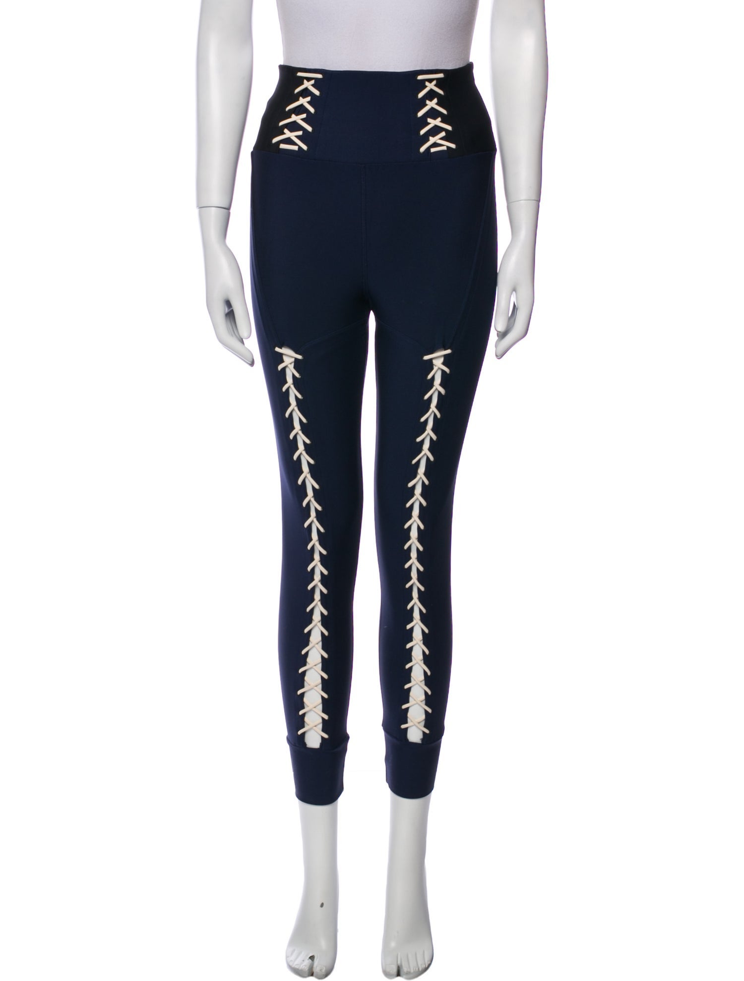 Jonathan Simkhai Graphic Print Skinny Leg Pants