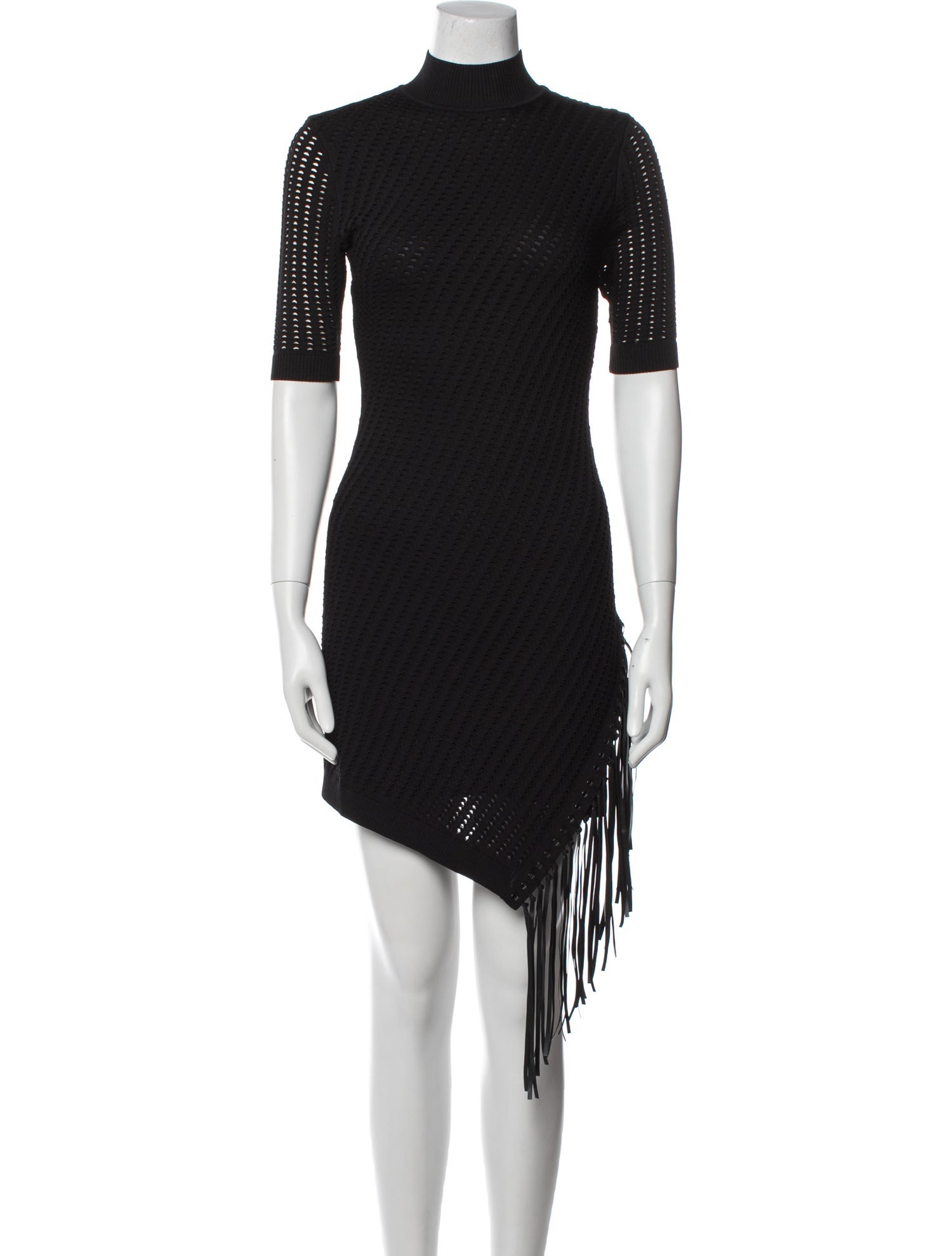 Jonathan Simkhai Turtleneck Knee-Length Dress