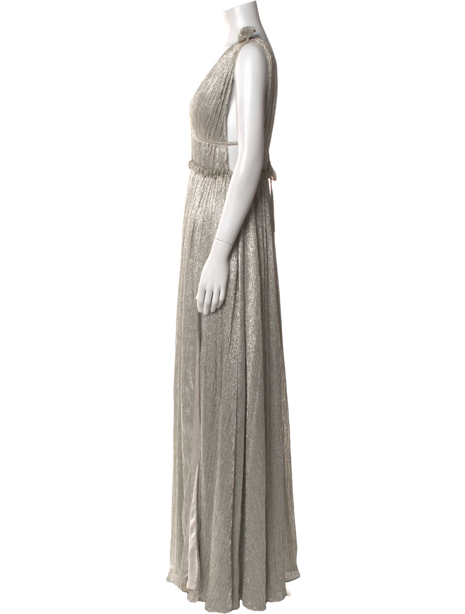 Jonathan Simkhai V-Neck Long Dress