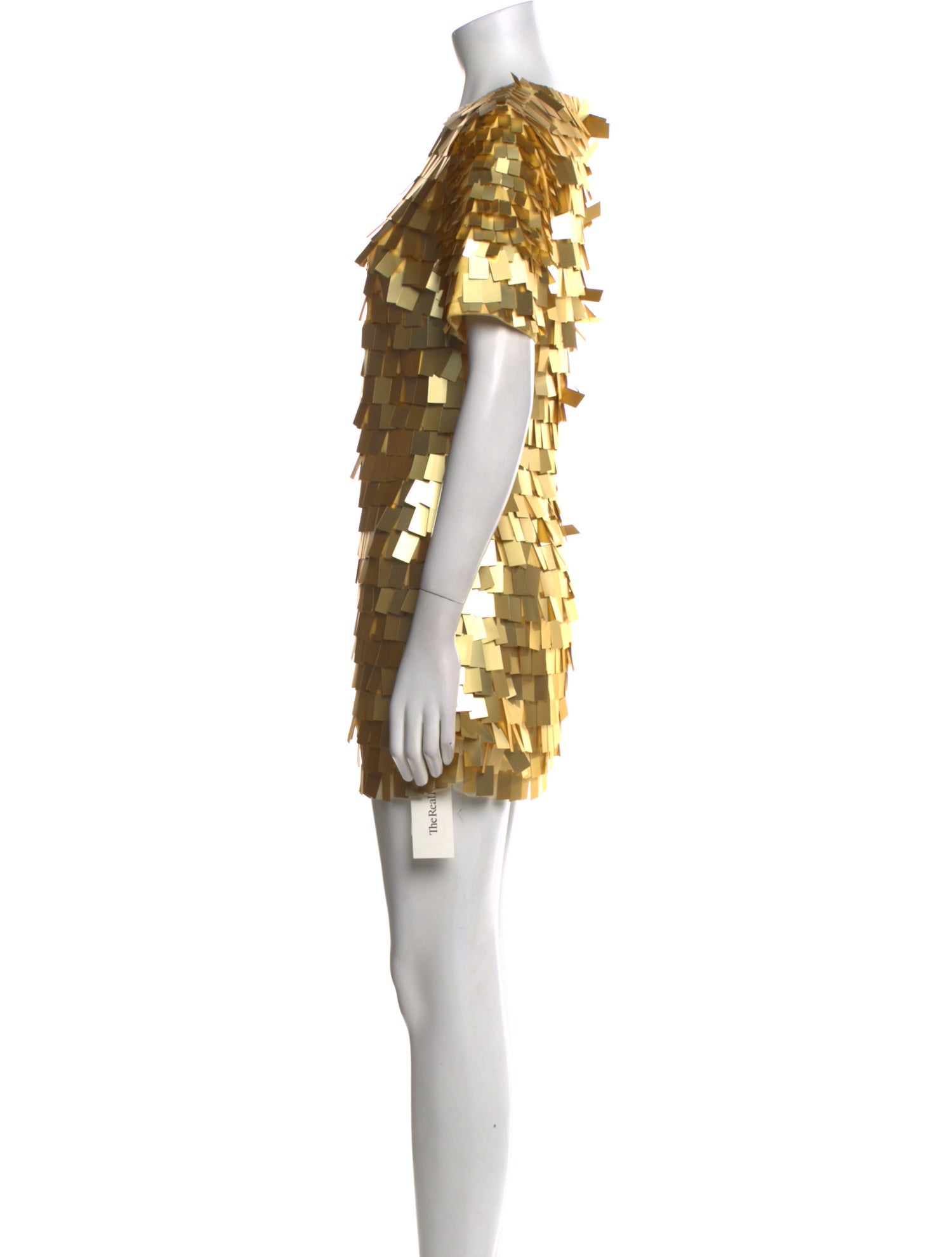 simkhai gold dress Clove Dress main image 1