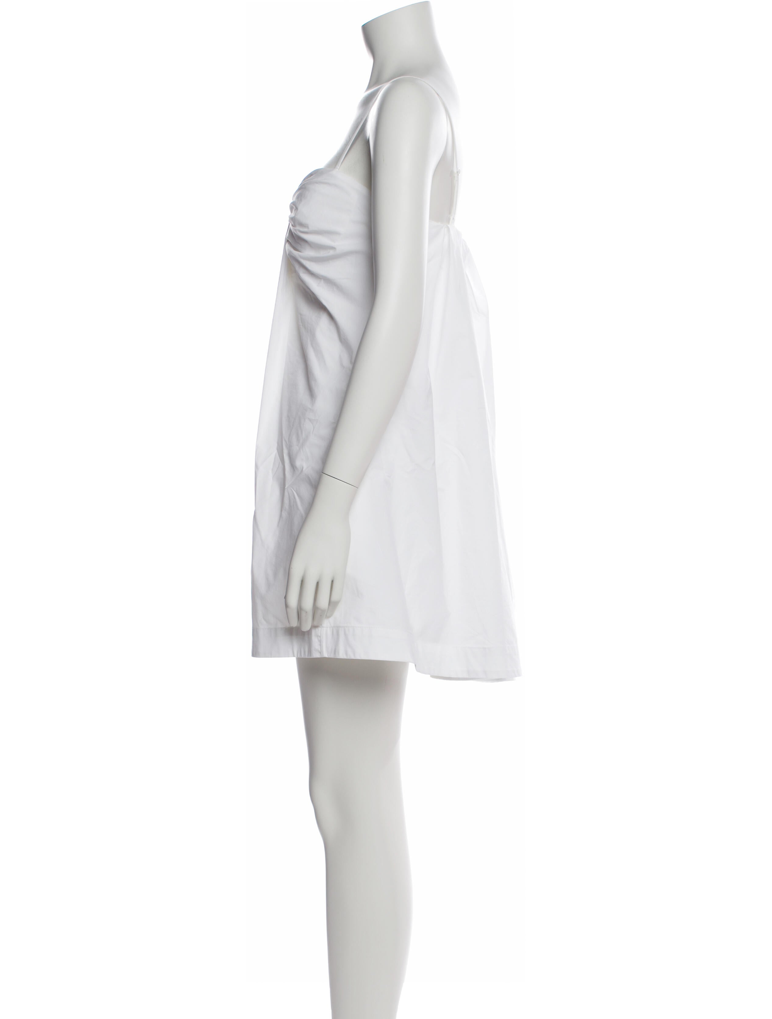 Jonathan Simkhai Square Neckline Mini Dress