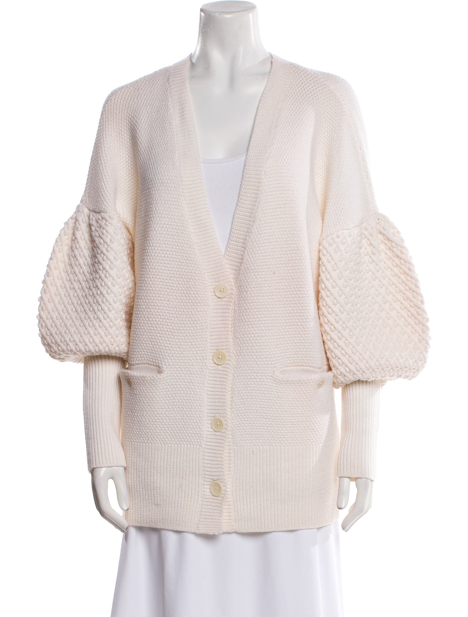 Jonathan Simkhai Wool V-Neck Sweater