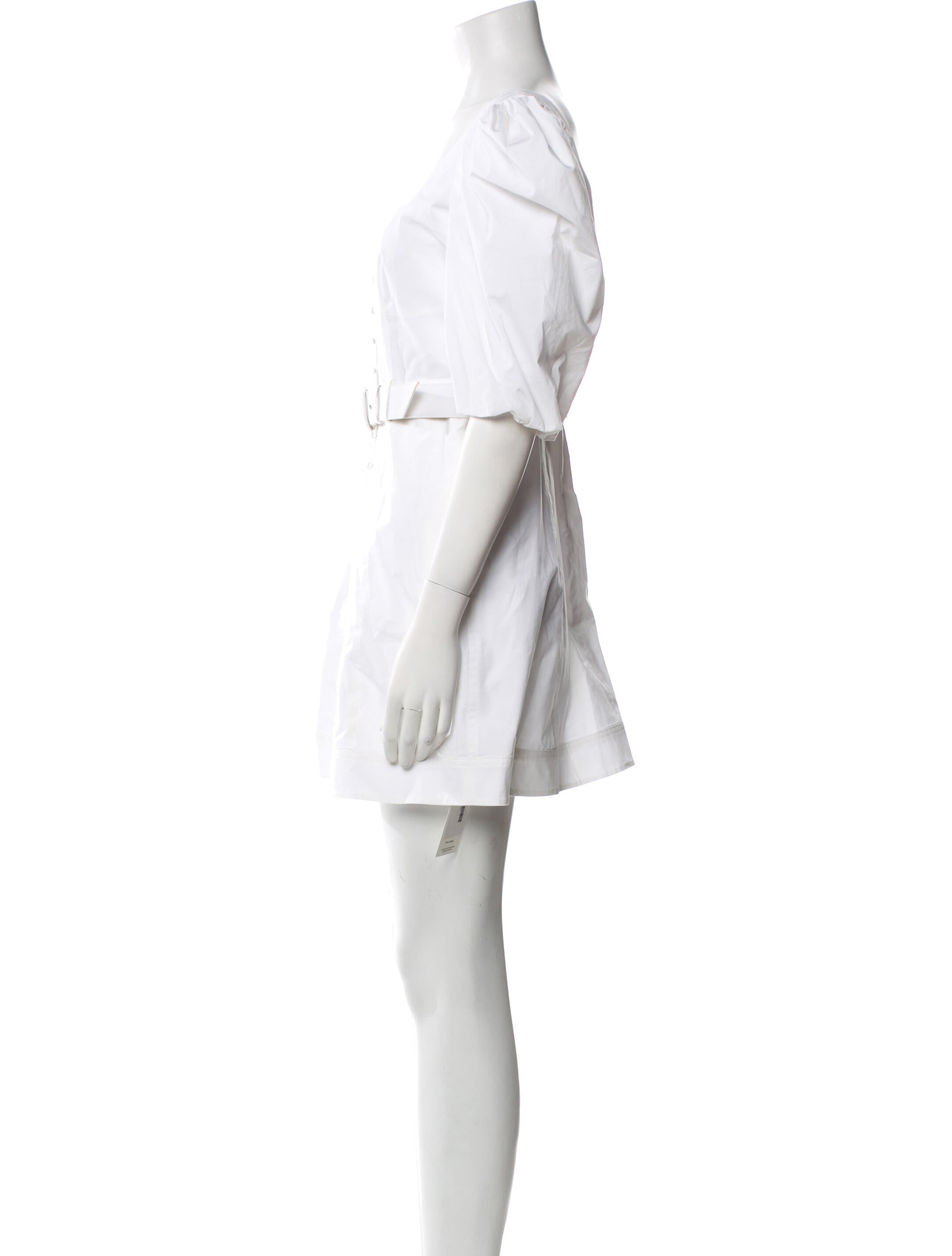 Jonathan Simkhai Square Neckline Mini Dress