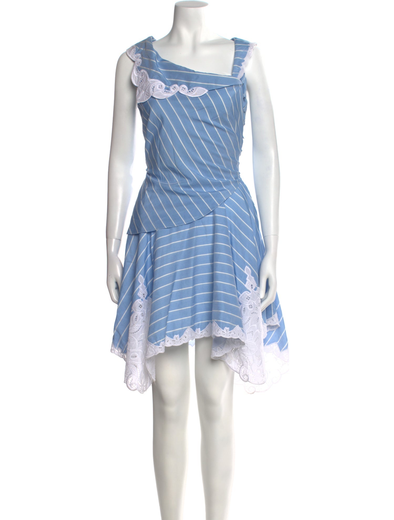 Jonathan Simkhai Striped Knee-Length Dress