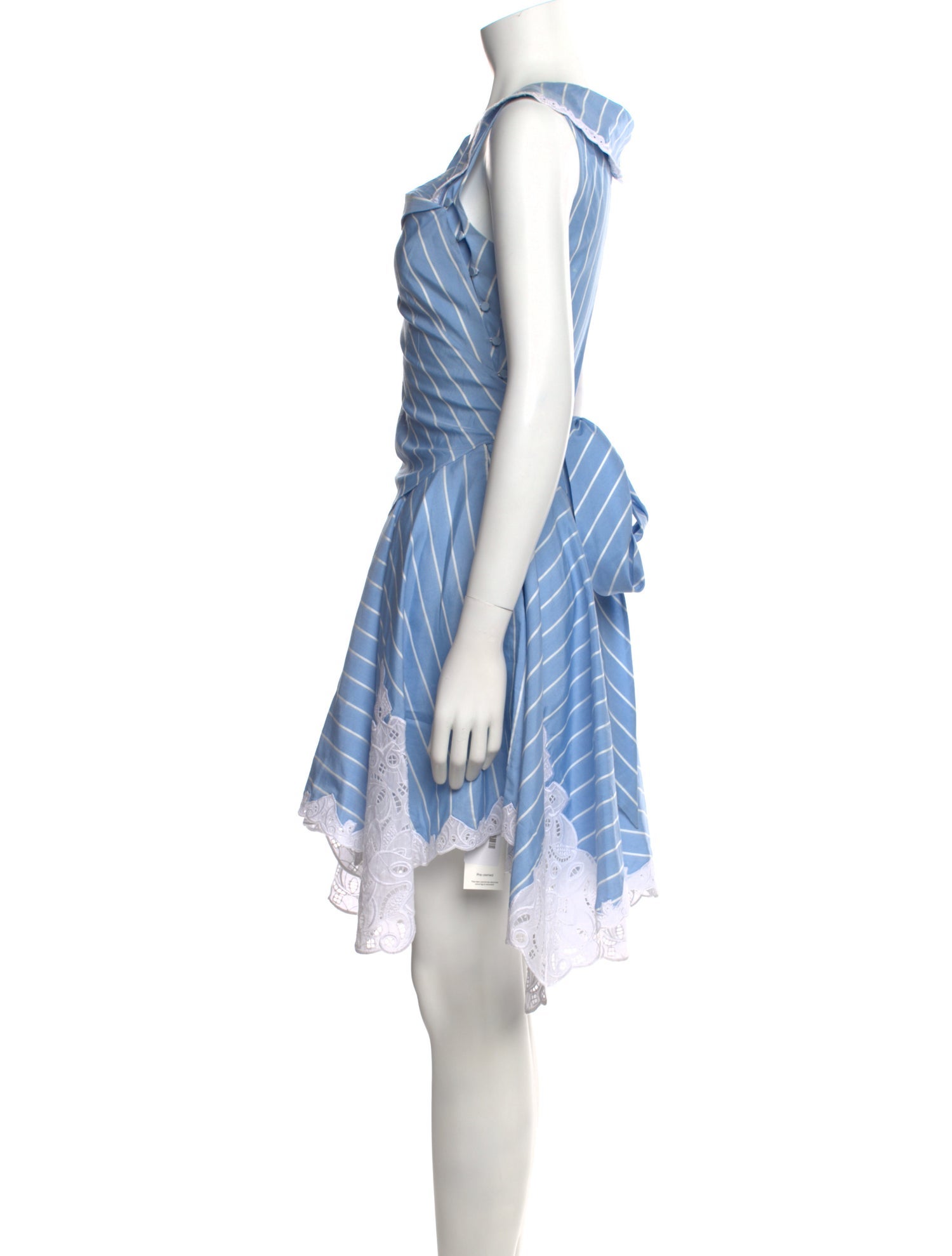 Jonathan Simkhai Striped Knee-Length Dress