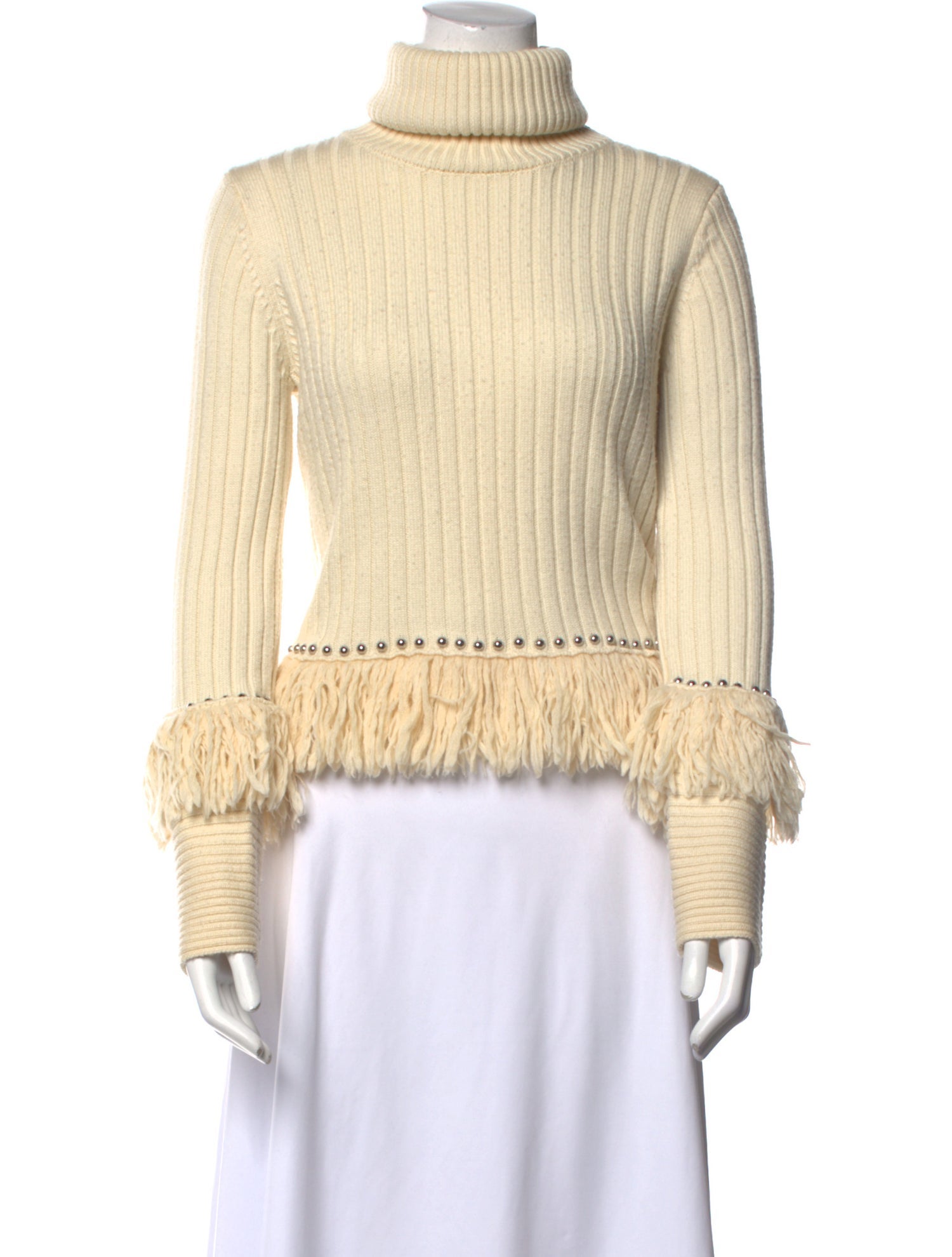 Jonathan Simkhai Merino Wool Turtleneck Sweater