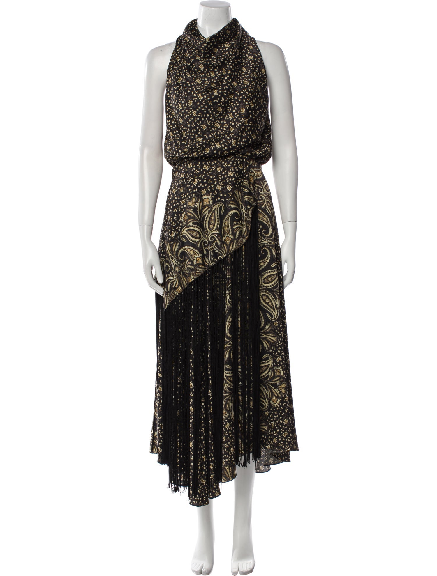 Jonathan Simkhai Printed Long Dress