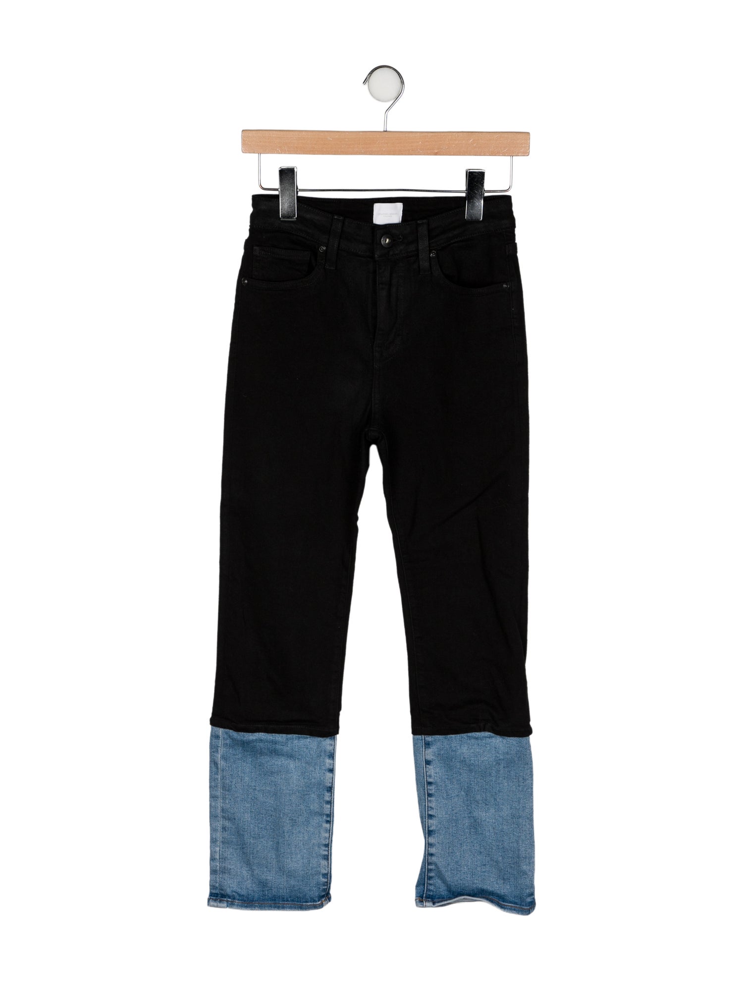 Jonathan Simkhai Mid-Rise Straight Leg Jeans