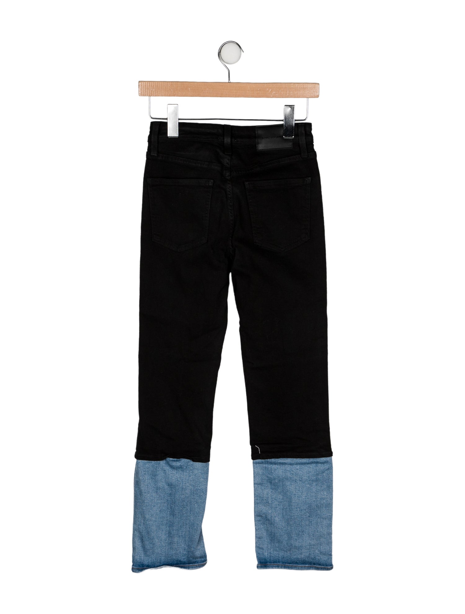 Jonathan Simkhai Mid-Rise Straight Leg Jeans