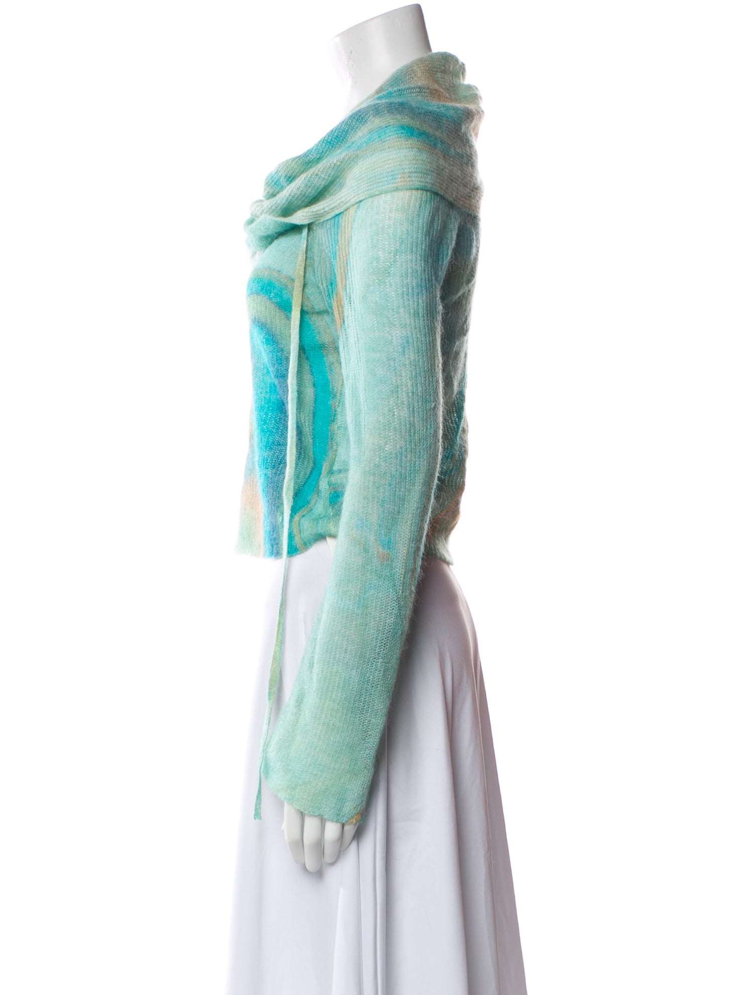 Jonathan Simkhai Nylon Printed Sweater