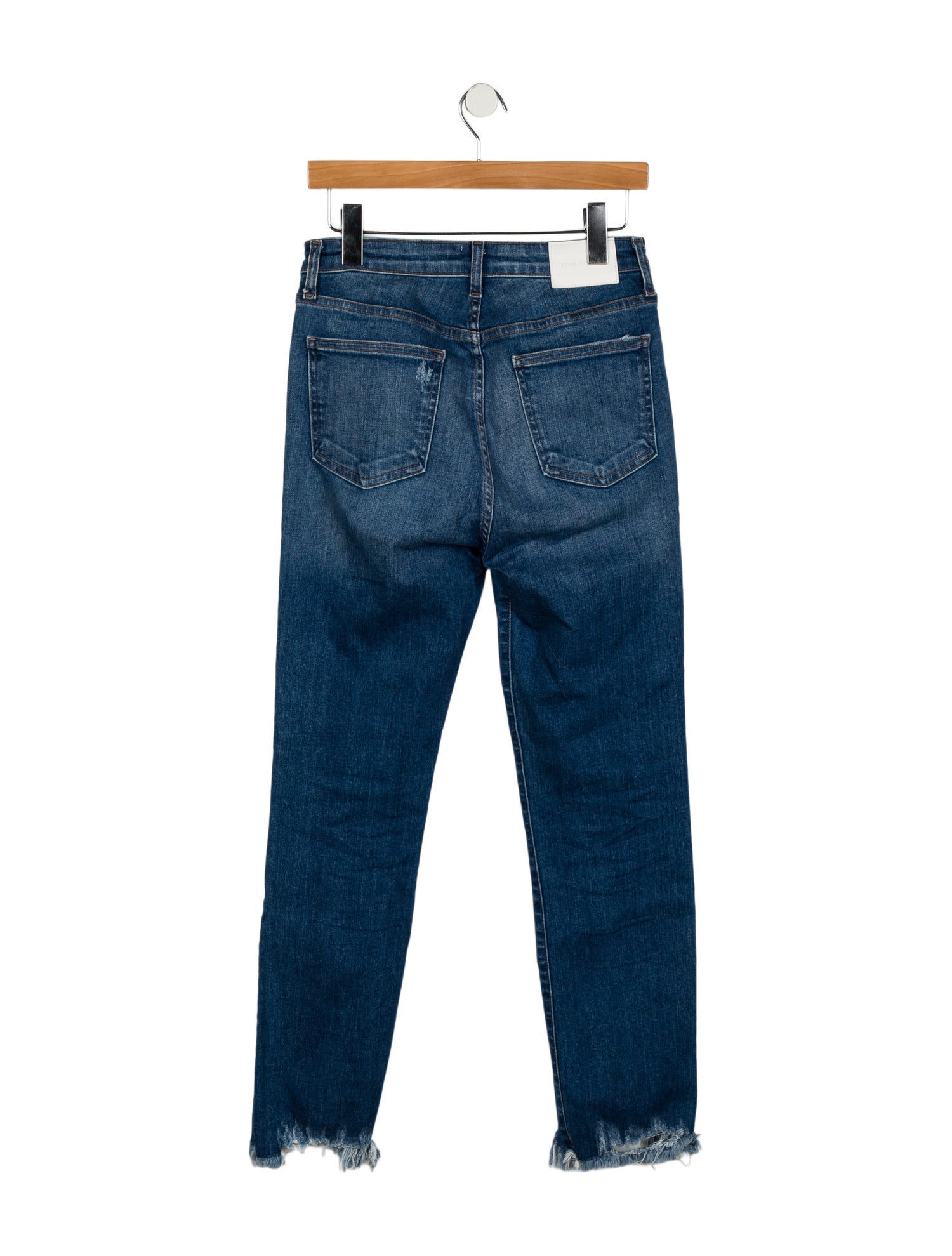 Jonathan Simkhai Mid-Rise Straight Leg Jeans