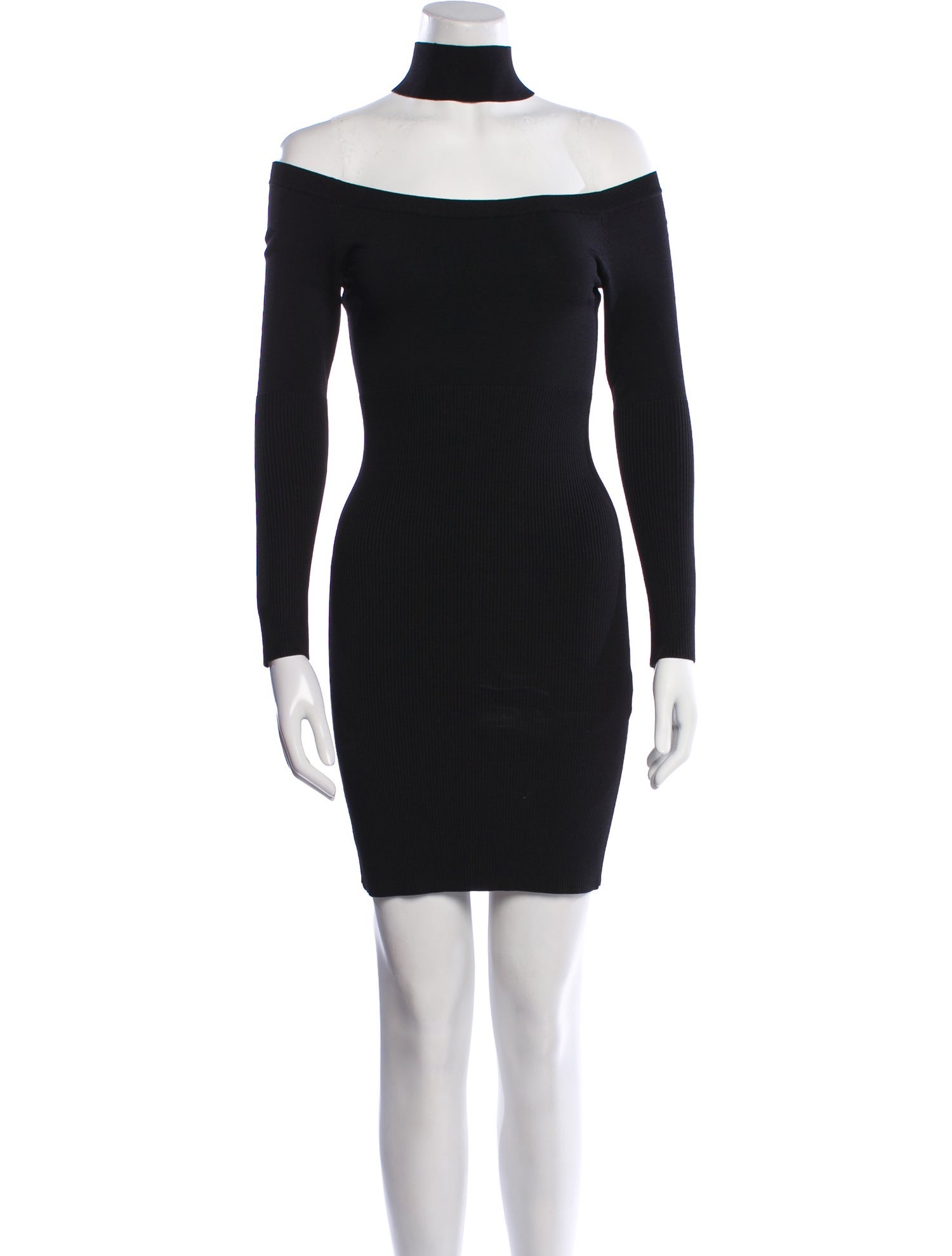 Jonathan Simkhai Mock Neck Mini Dress