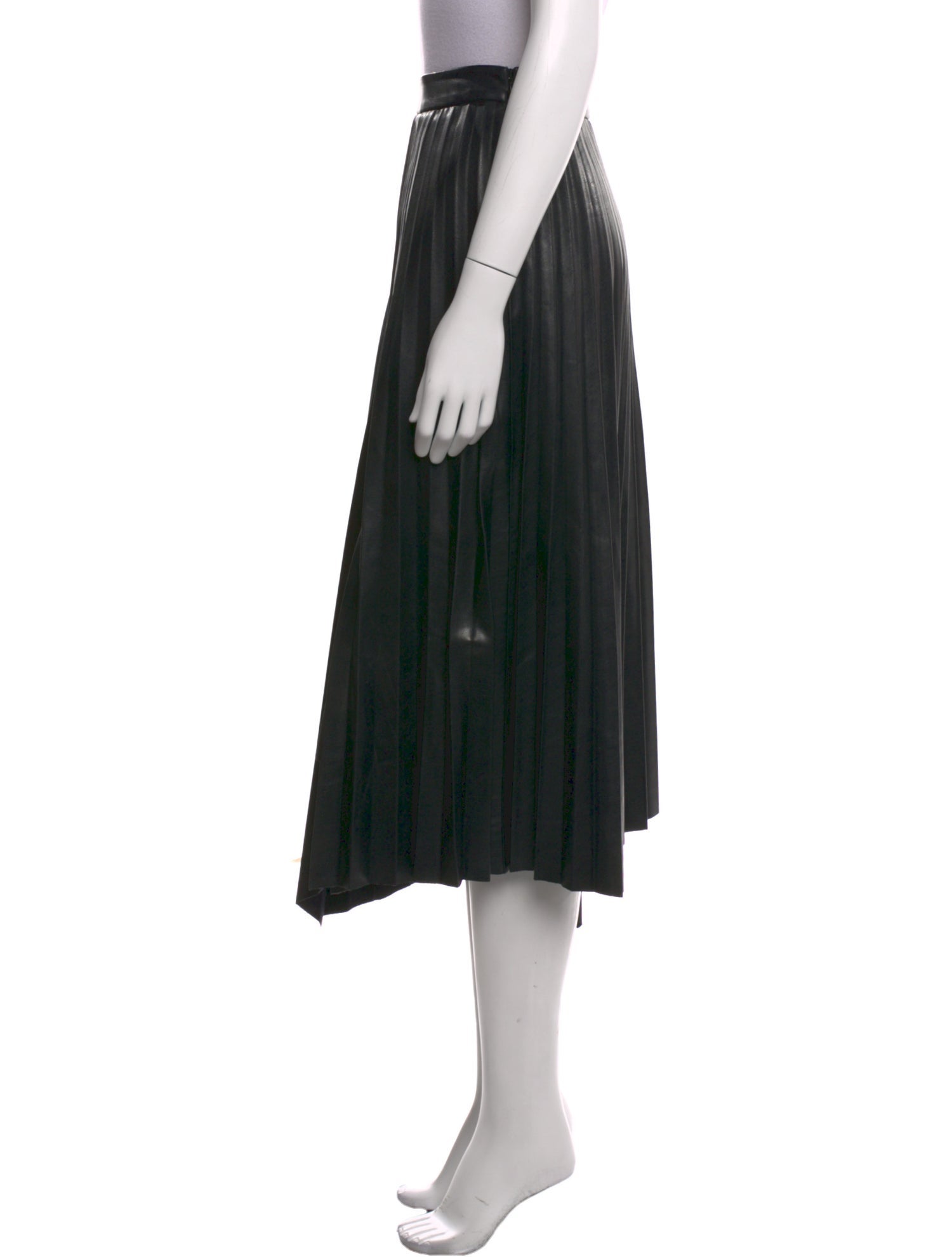 Jonathan Simkhai Raw-Edge Trim Midi Length Skirt