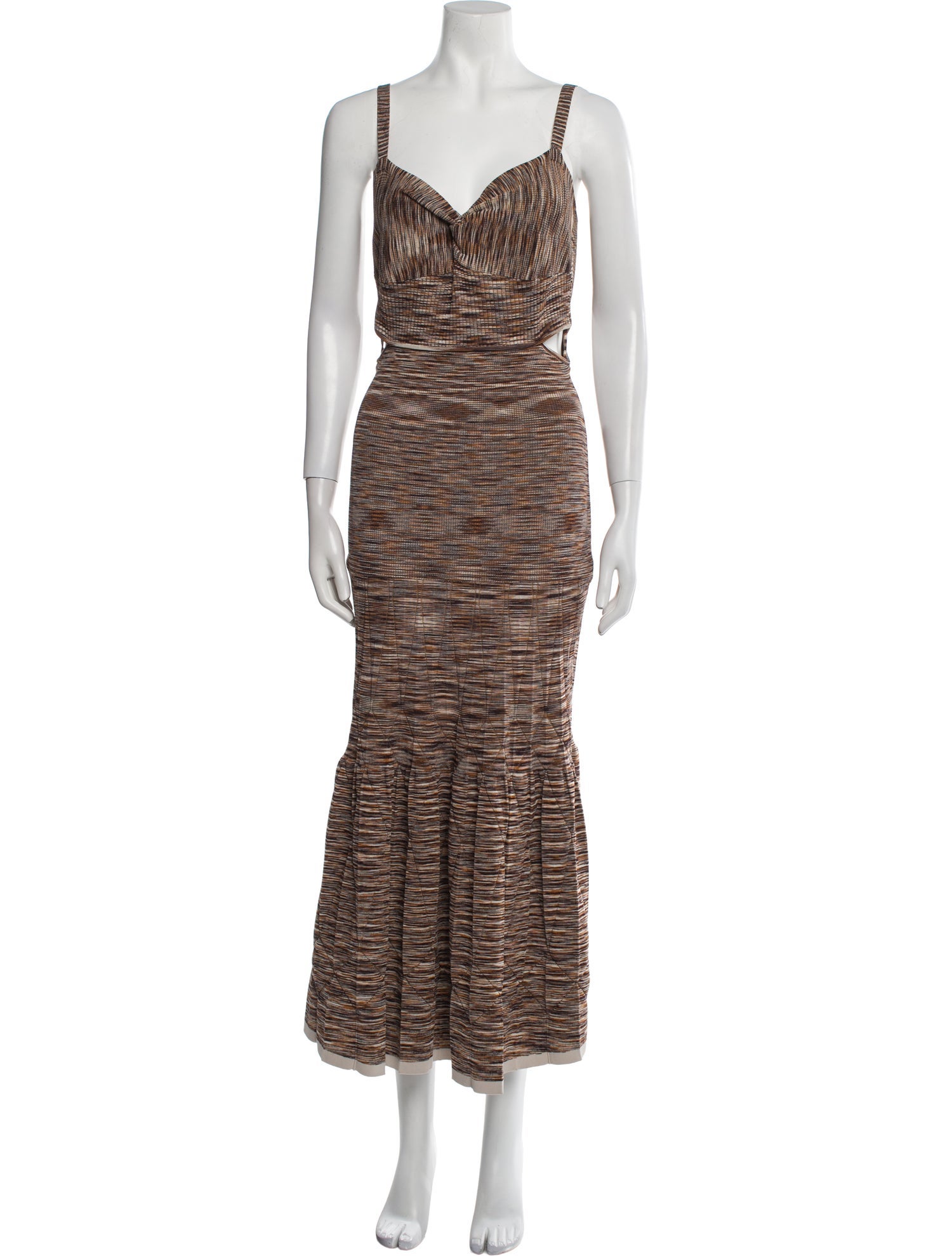 Jonathan Simkhai Striped Long Dress