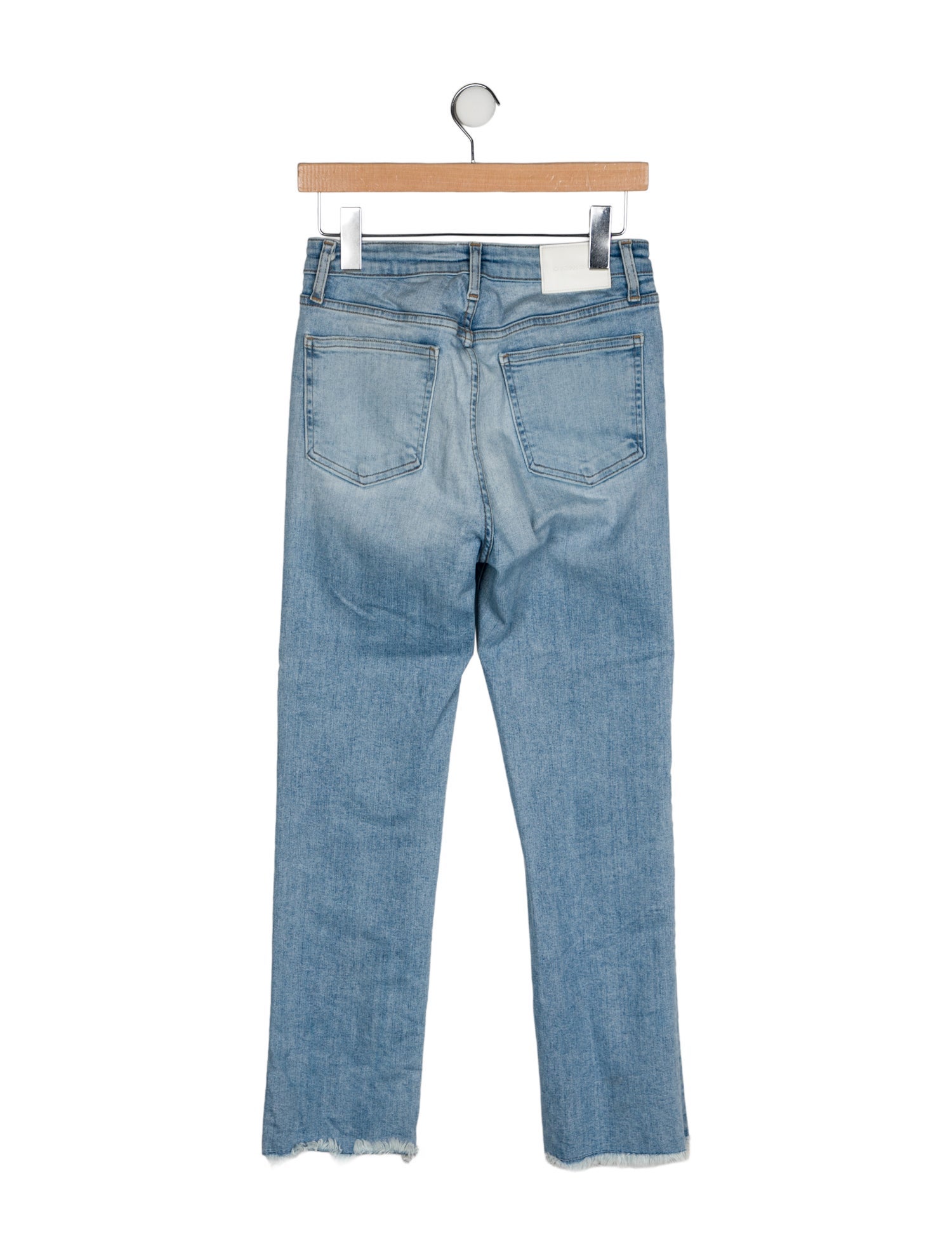 Jonathan Simkhai High-Rise Straight Leg Jeans