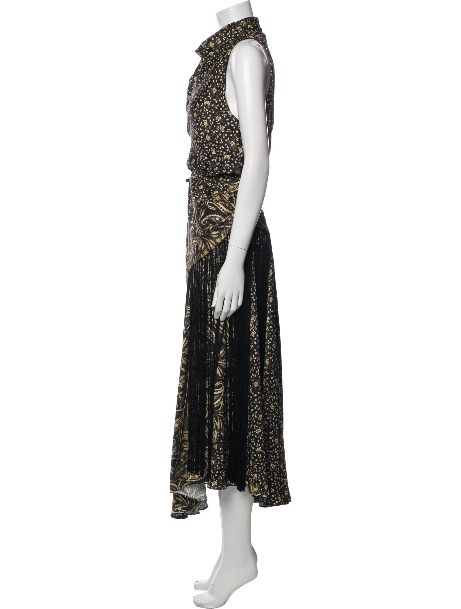 Jonathan Simkhai Printed Long Dress