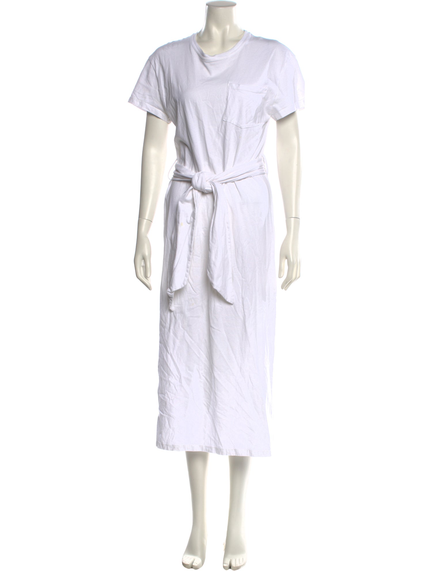 Jonathan Simkhai Crew Neck Long Dress