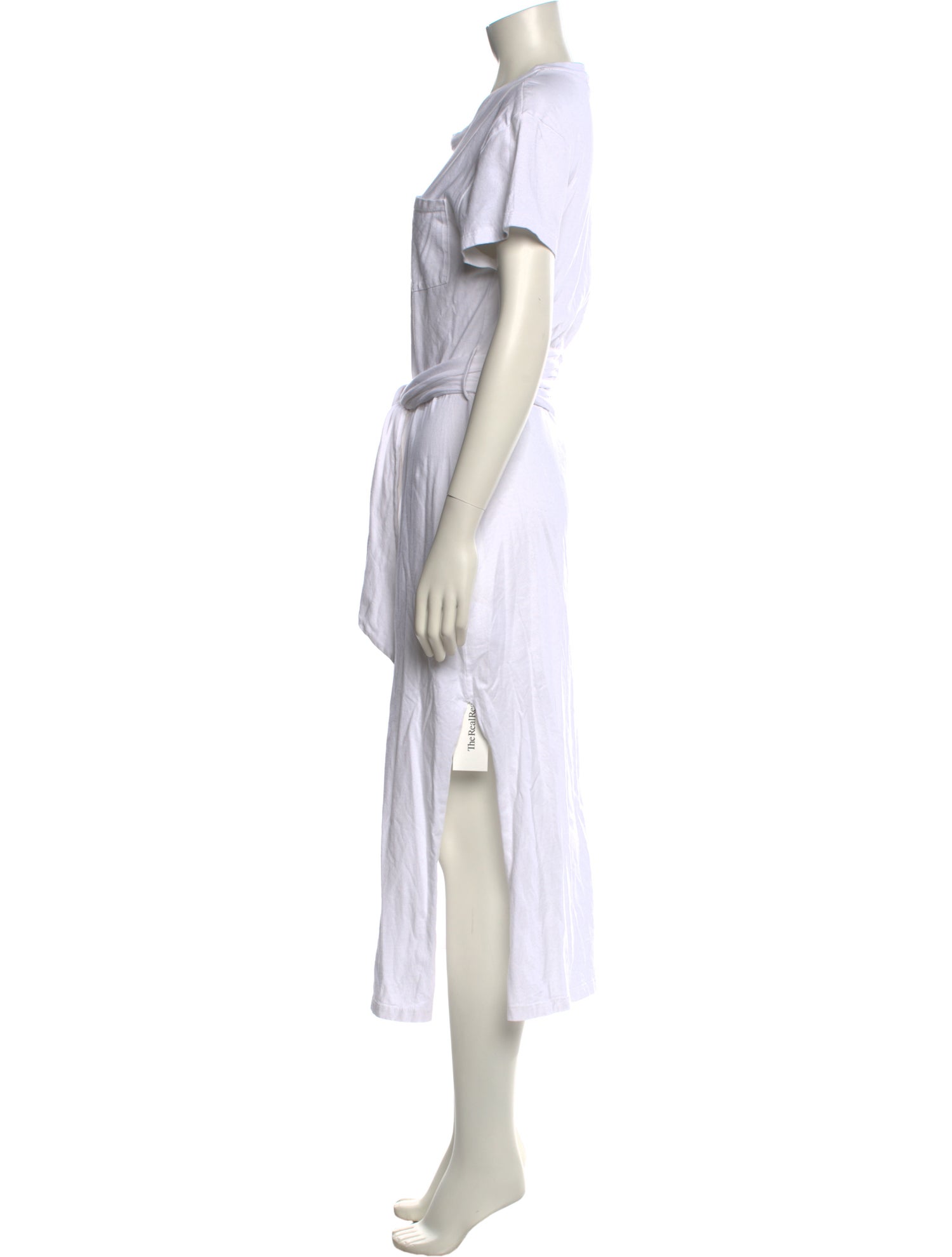 Jonathan Simkhai Crew Neck Long Dress