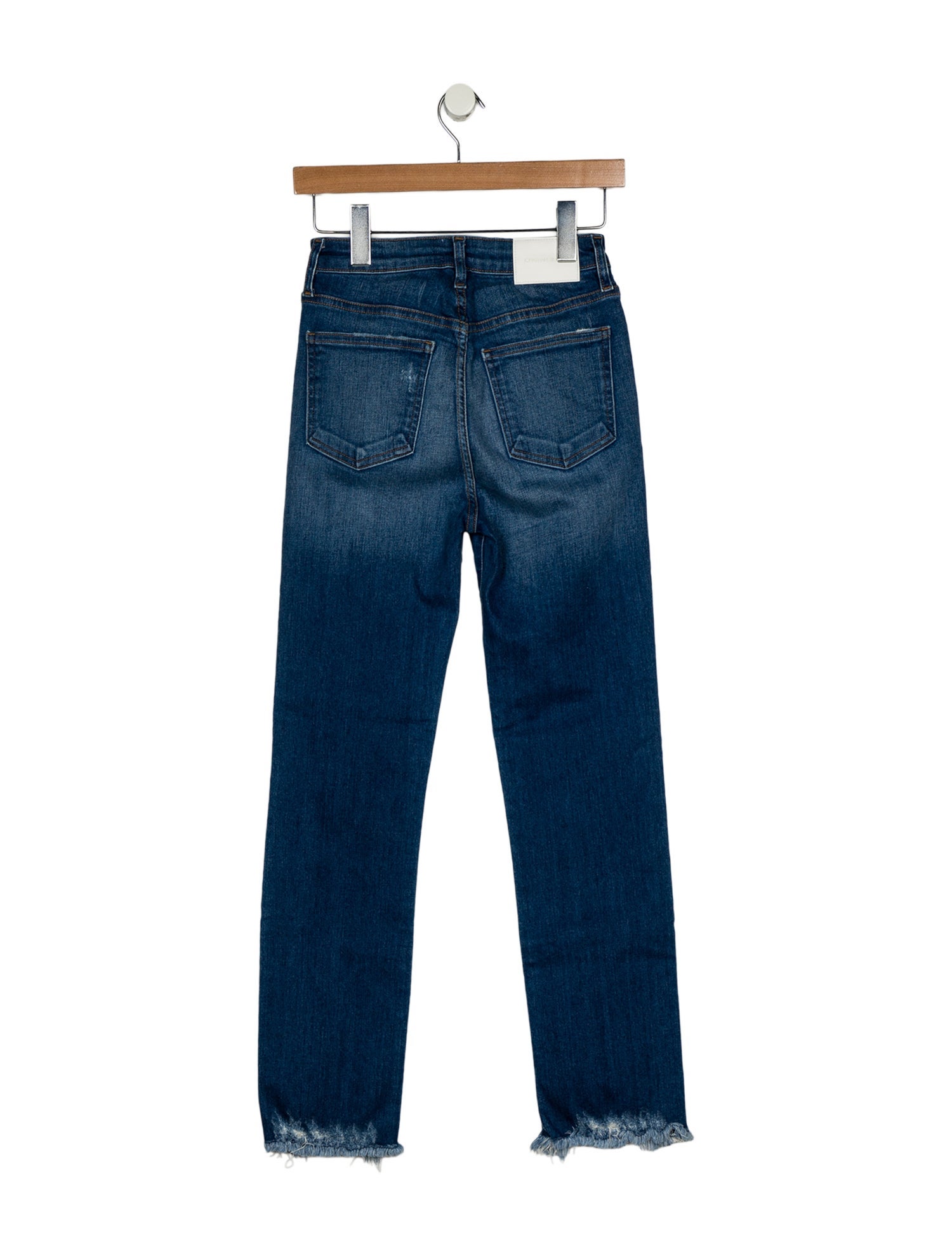 Jonathan Simkhai Mid-Rise Straight Leg Jeans