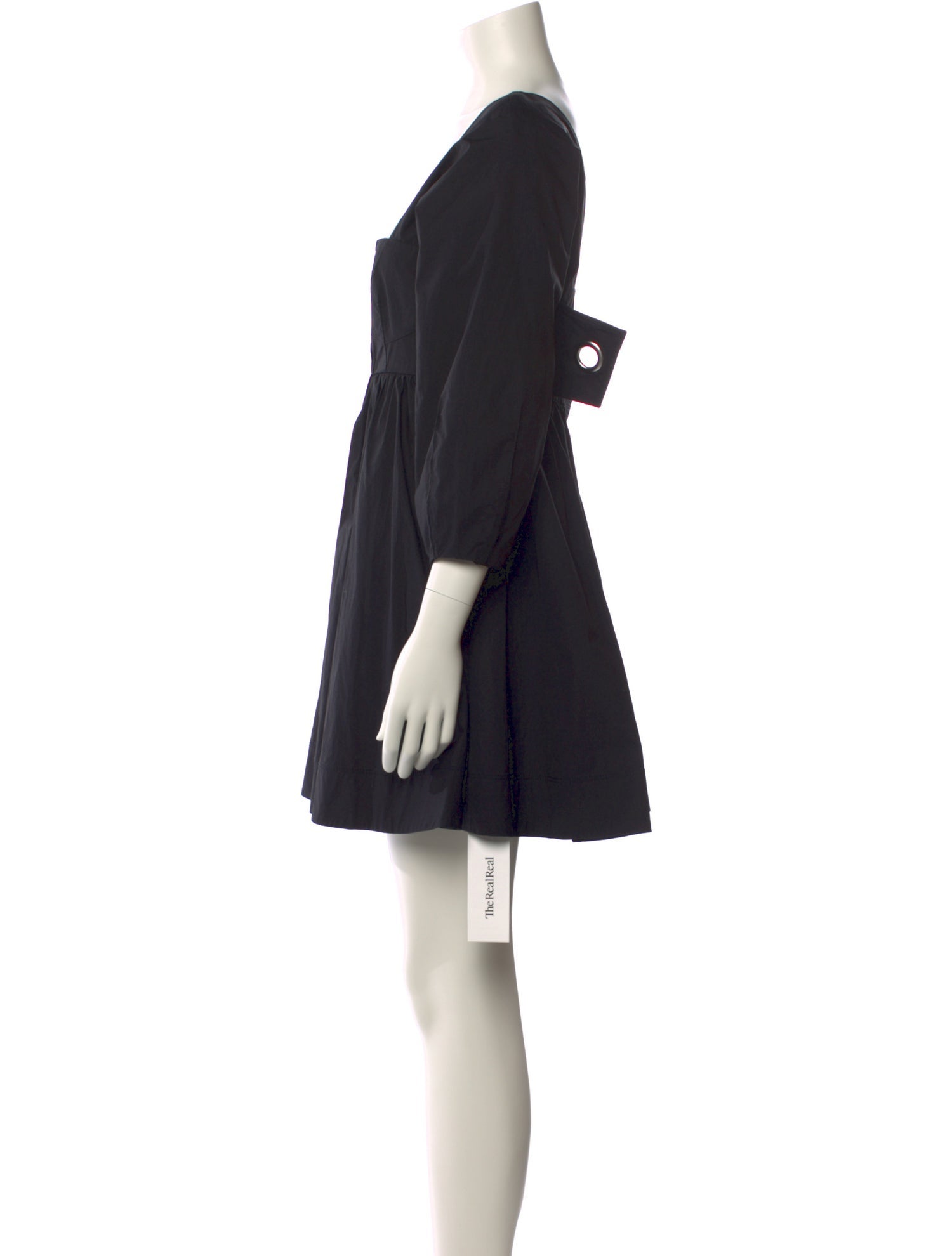 Jonathan Simkhai Square Neckline Mini Dress