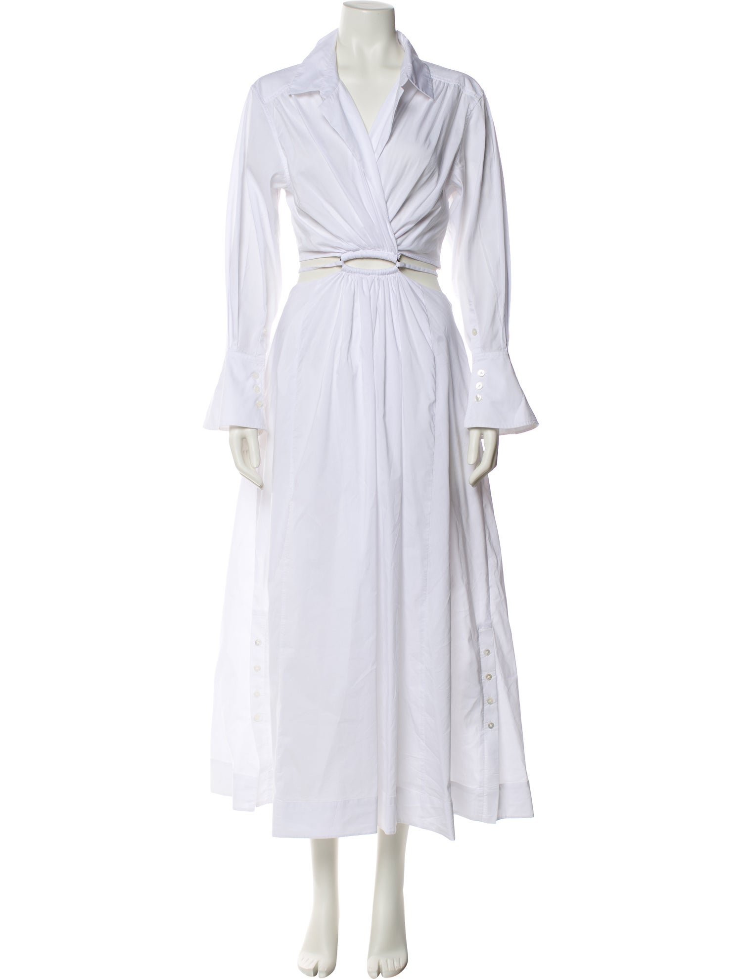 Jonathan Simkhai V-Neck Long Dress