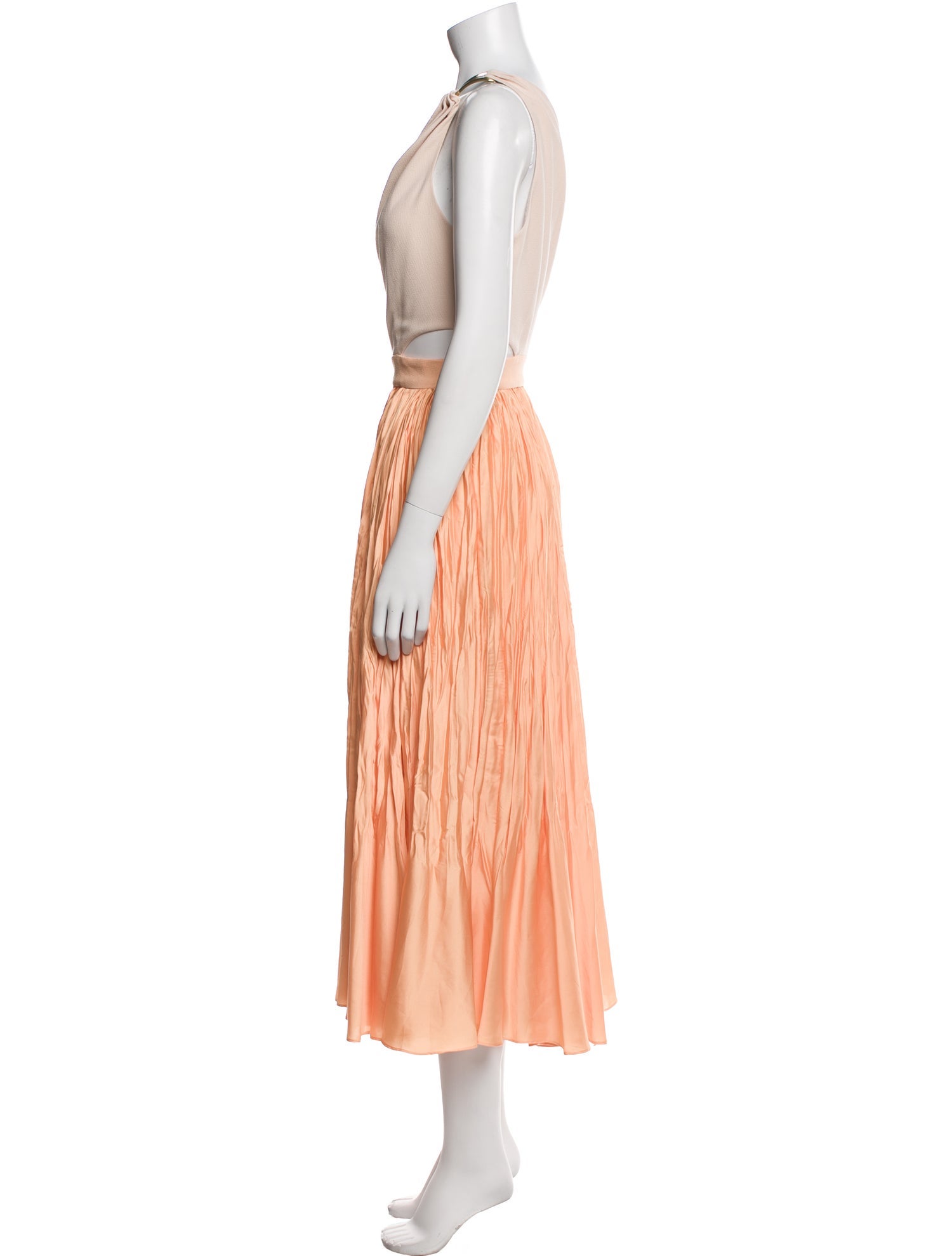 Jonathan Simkhai One-Shoulder Long Dress