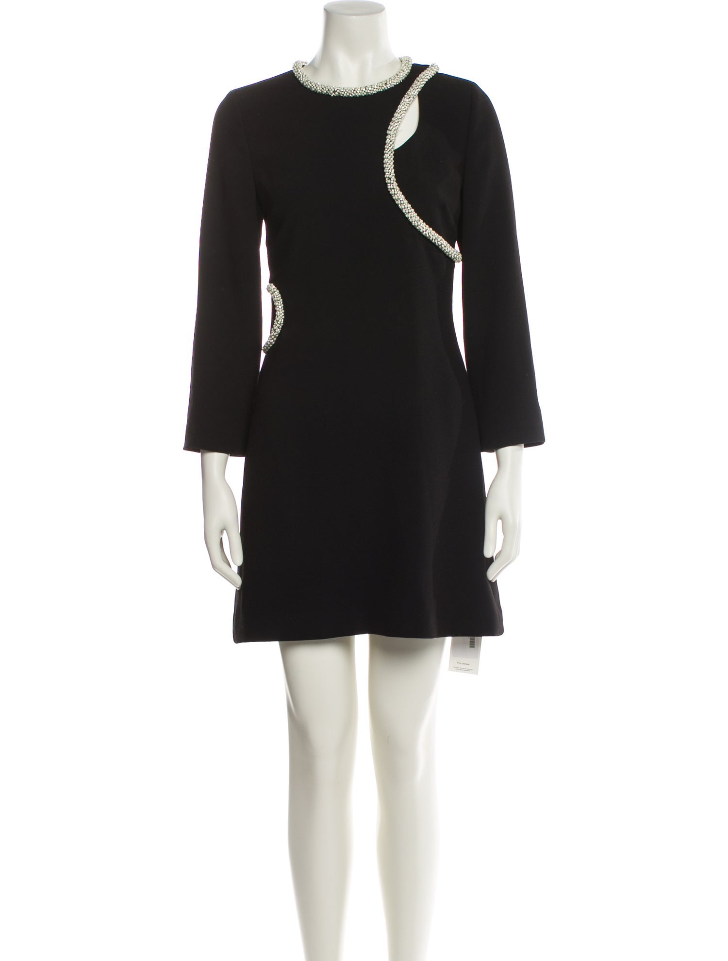 Jonathan Simkhai Crew Neck Mini Dress
