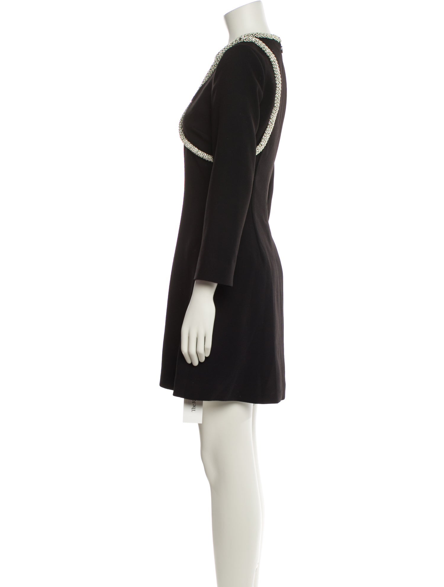 Jonathan Simkhai Crew Neck Mini Dress