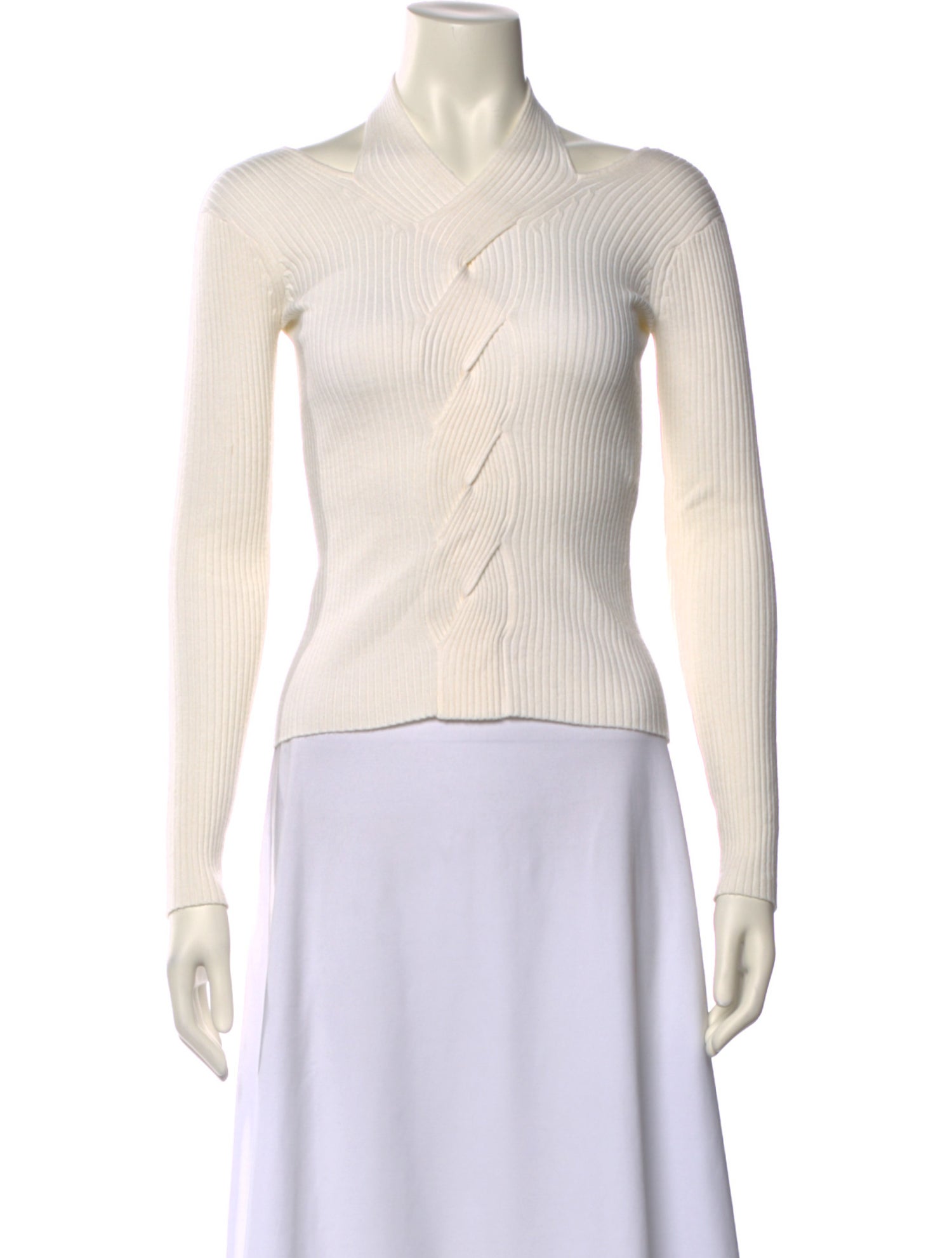 Jonathan Simkhai Wool Mock Neck Sweater