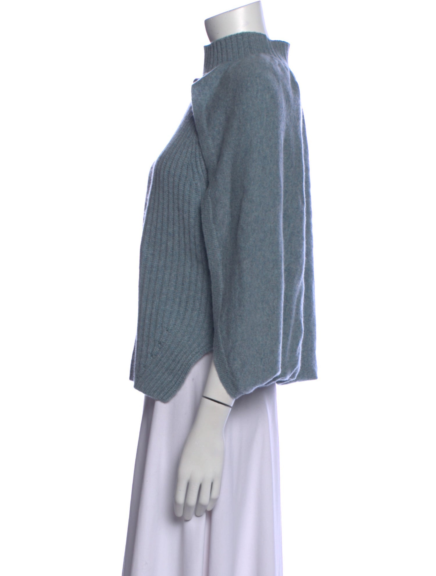 Jonathan Simkhai Cashmere Mock Neck Sweater