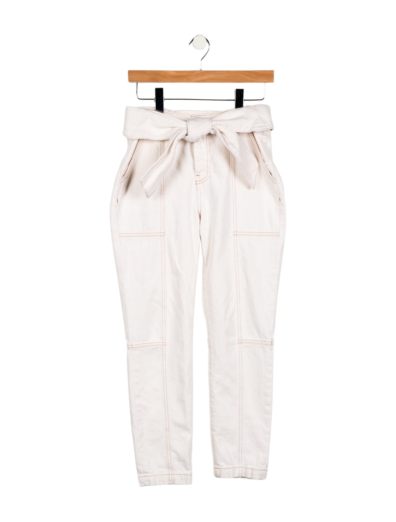 Jonathan Simkhai Mid-Rise Straight Leg Jeans