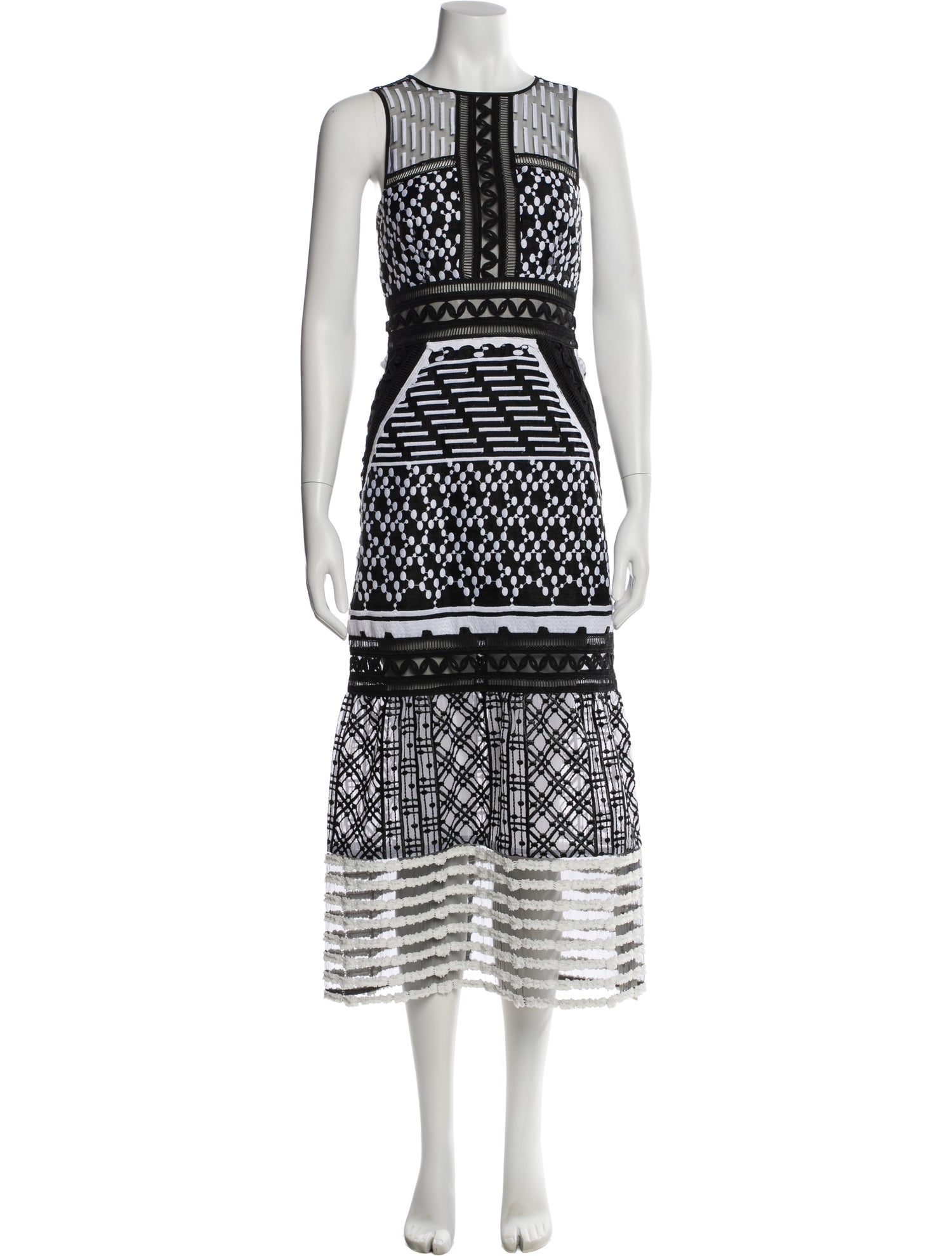 Jonathan Simkhai Striped Long Dress