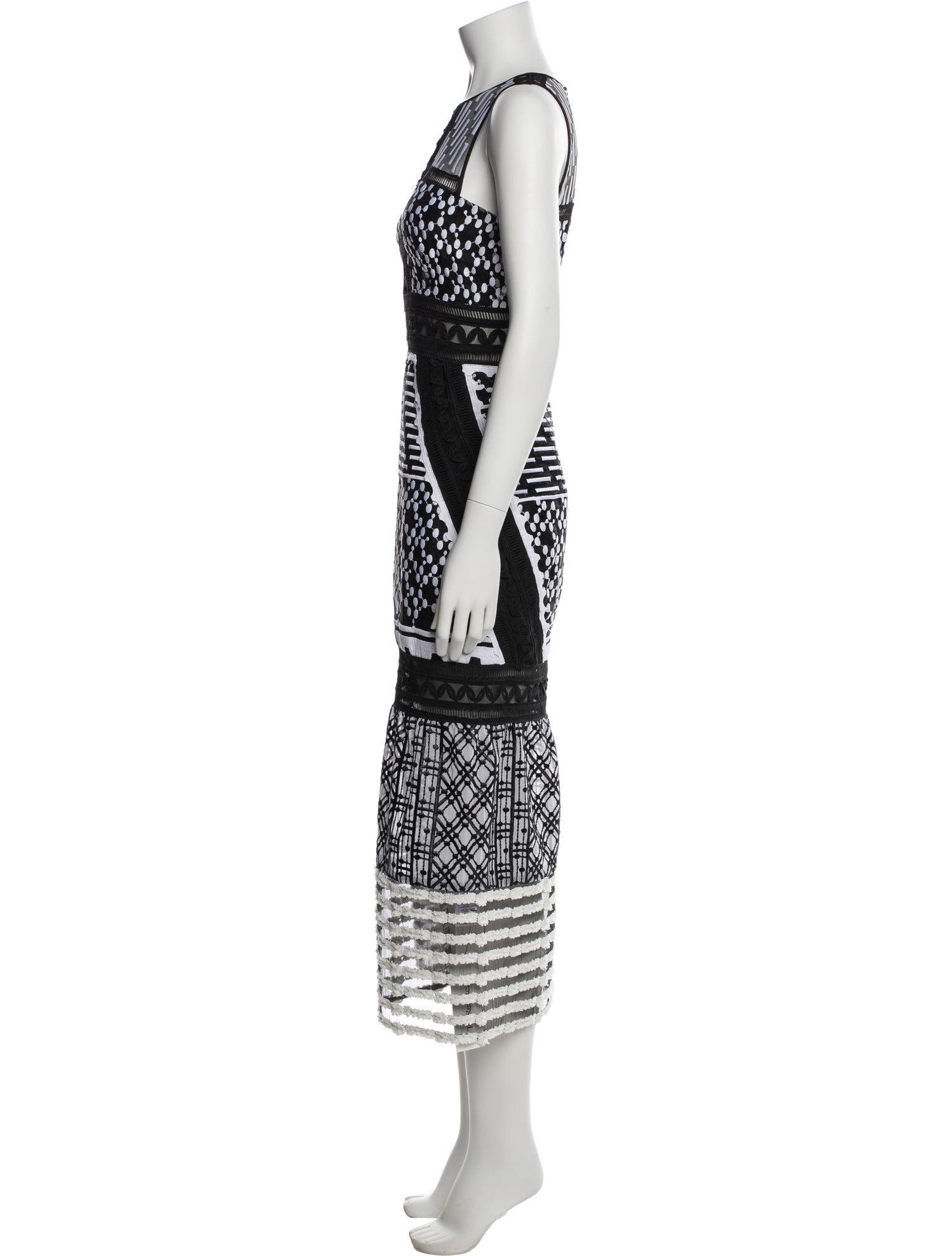 Jonathan Simkhai Striped Long Dress