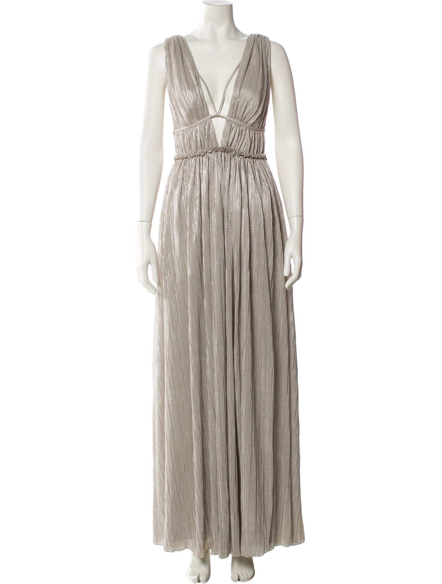 Jonathan Simkhai V-Neck Long Dress w/ Tags